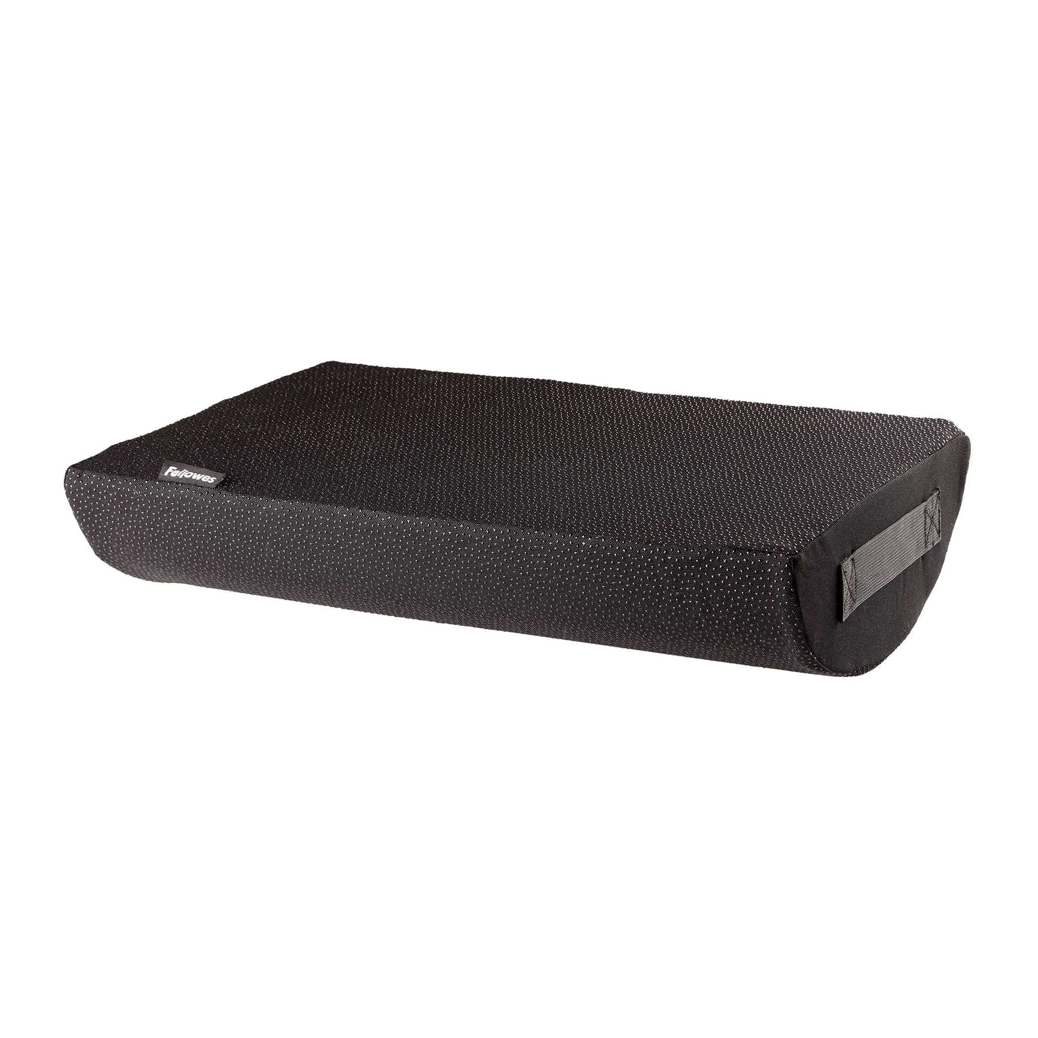 Fellowes Fusskissen Breyta – 30 × 45 × 10 cm, schwarz