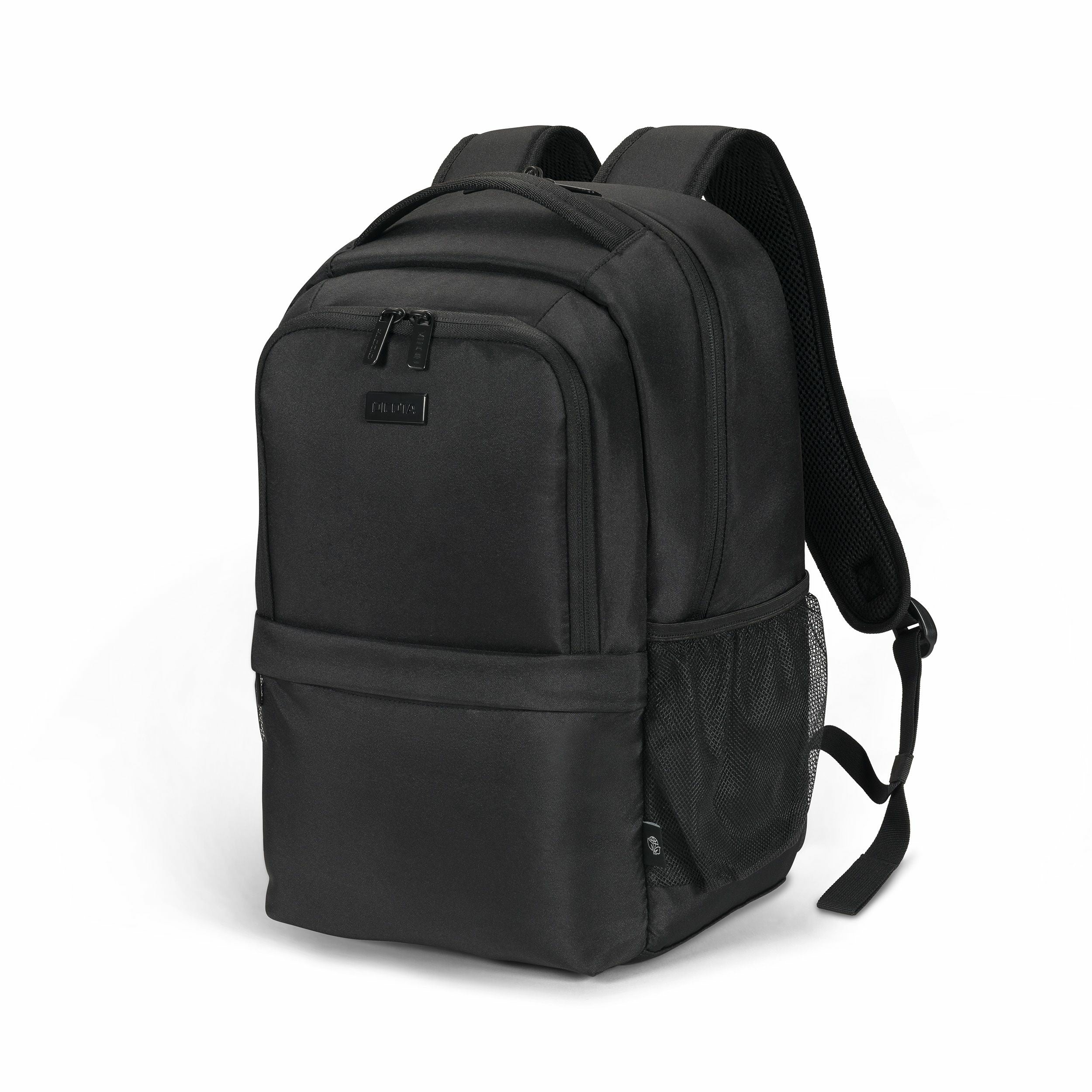 DICOTA Eco CORE Notebook-Rucksack 14,1" – 19 l, aus recyceltem PET – Schwarz
