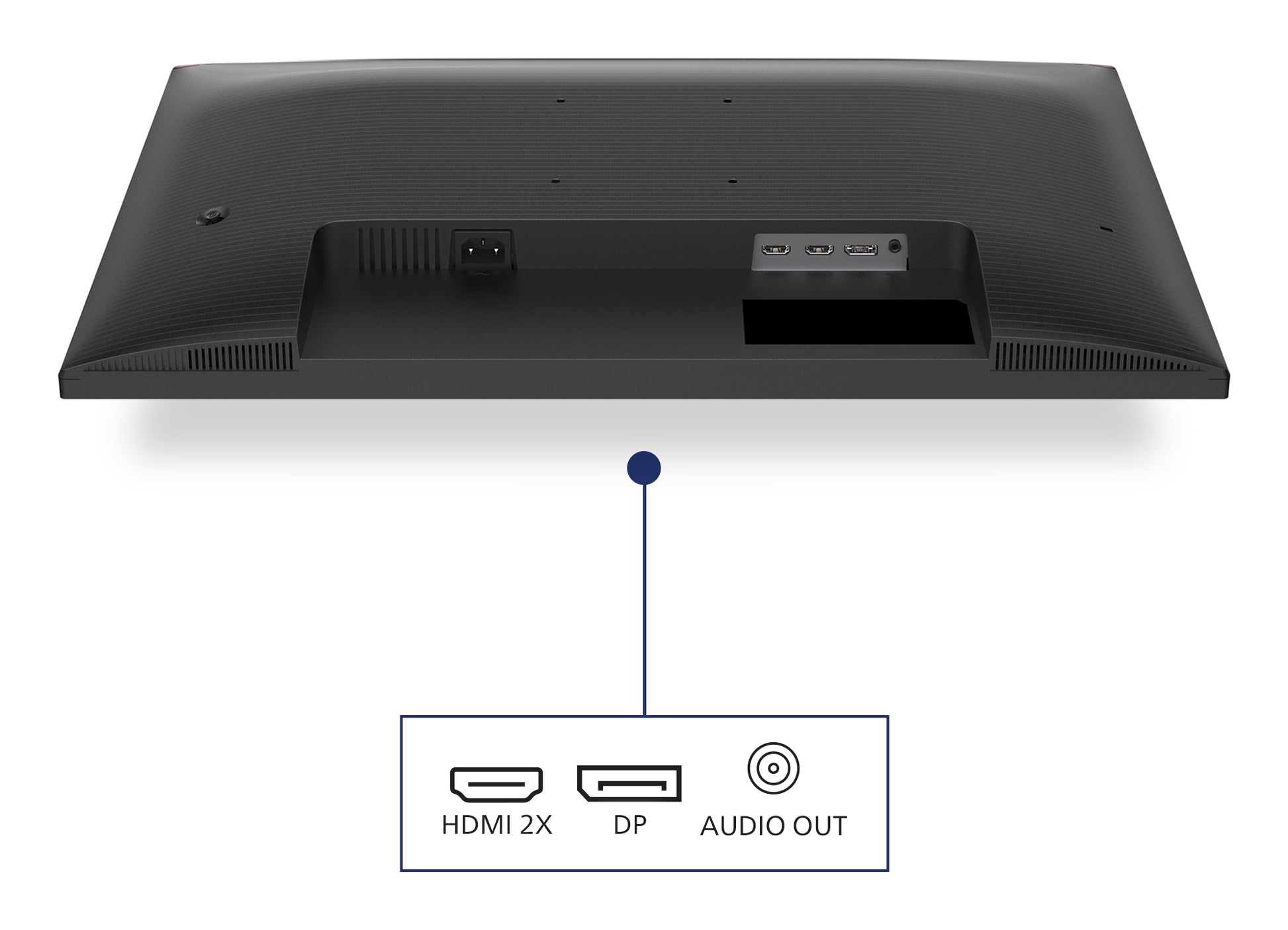 Philips 27E1N1800AE/00 – Monitor, 27", IPS, 60 Hz, 350 cd/m², Adaptive Sync, VESA 100 × 100, Schwarz