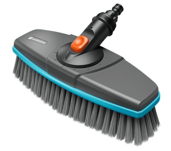 Gardena Scheuerbürste Cleansystem – weich, 27×14,8×12,8 cm, grün/grau/orange