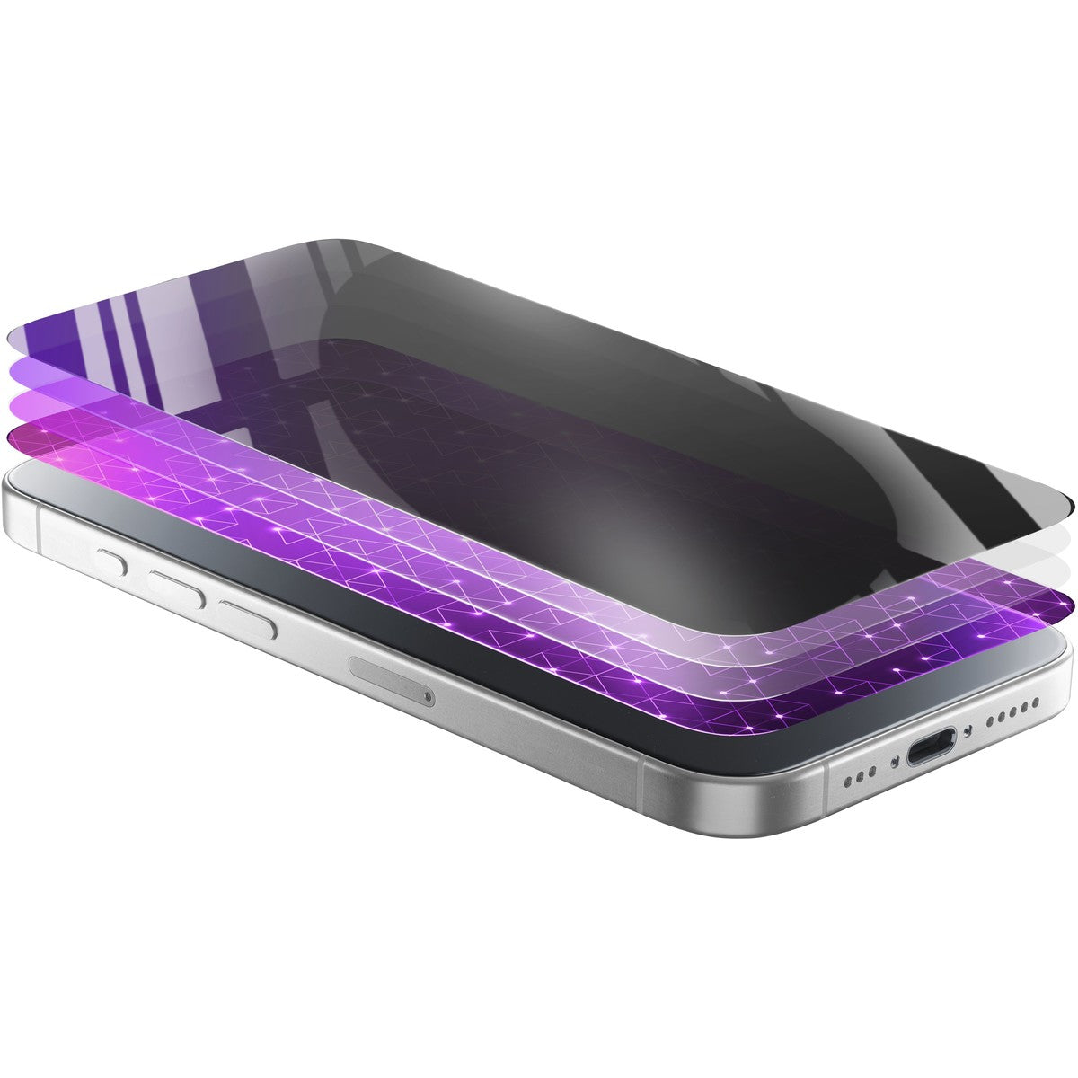 Cellularline Privacy-Filter (Panzerglas) – für iPhone 17