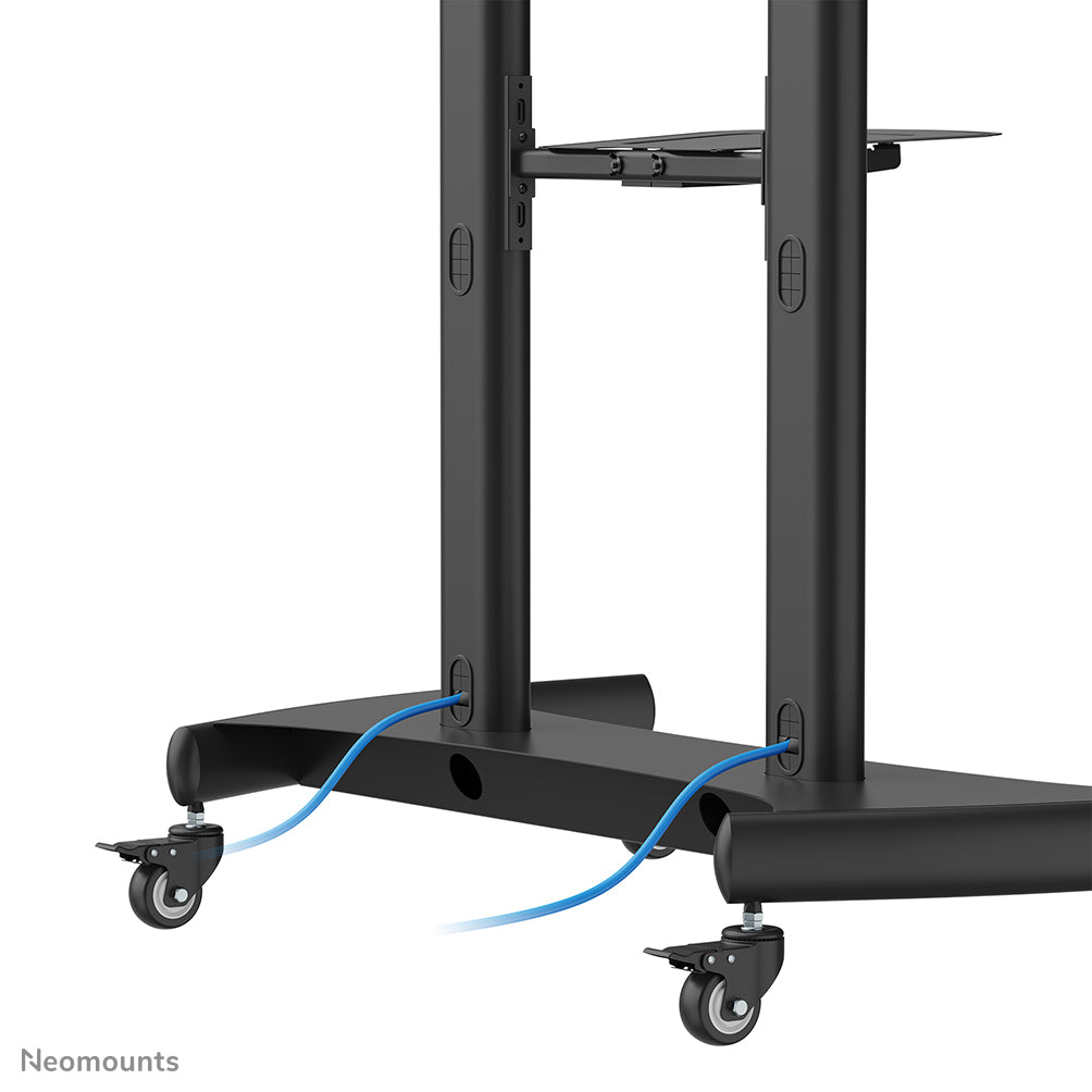 Neomounts PLASMA-M1950E – Trolley, höhenverstellbar, für 60–100", VESA 200×200–1000×600, bis 100 kg, schwarz