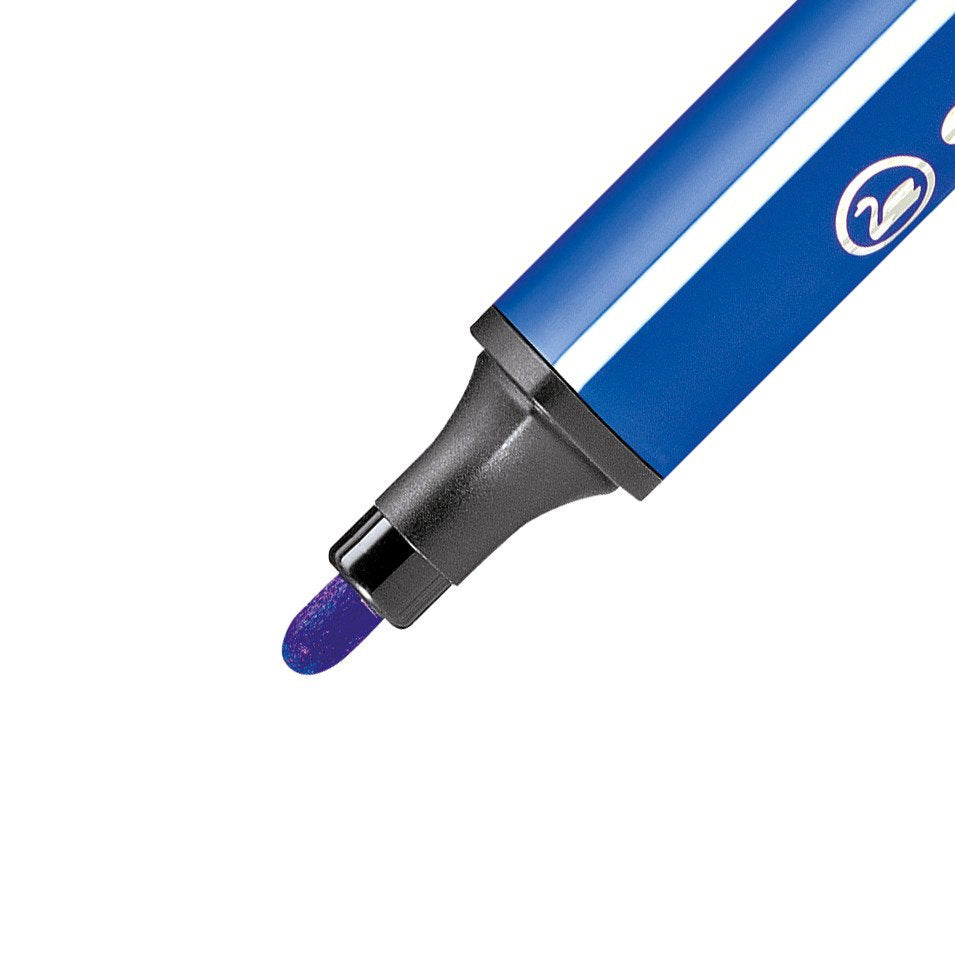 STABILO Trio Scribbi Filzstift – Rundspitze, 2 mm, wasservermalbar, blau