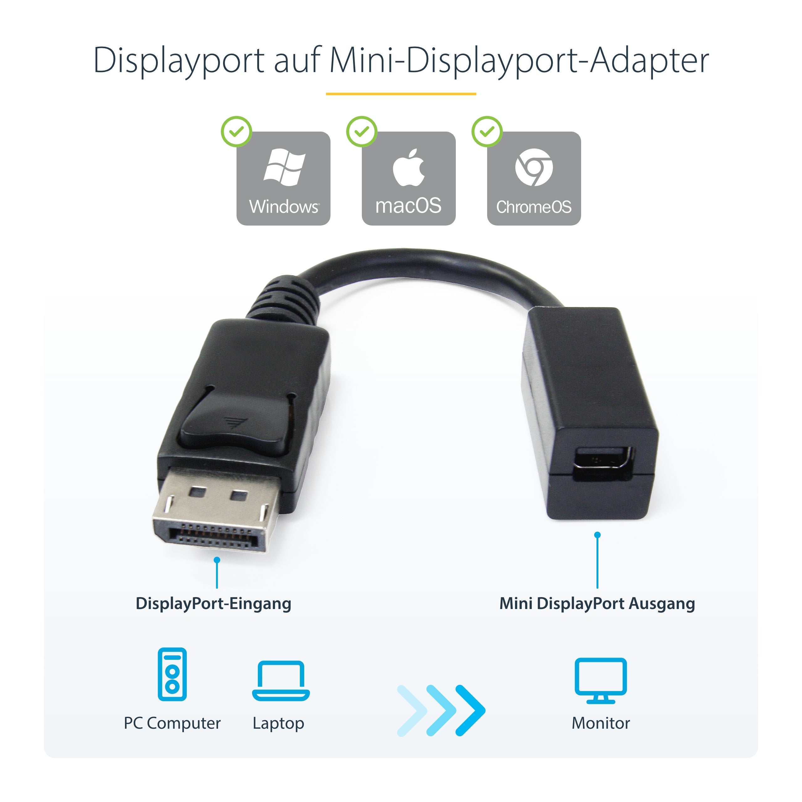 StarTech.com Mini DisplayPort Adapter