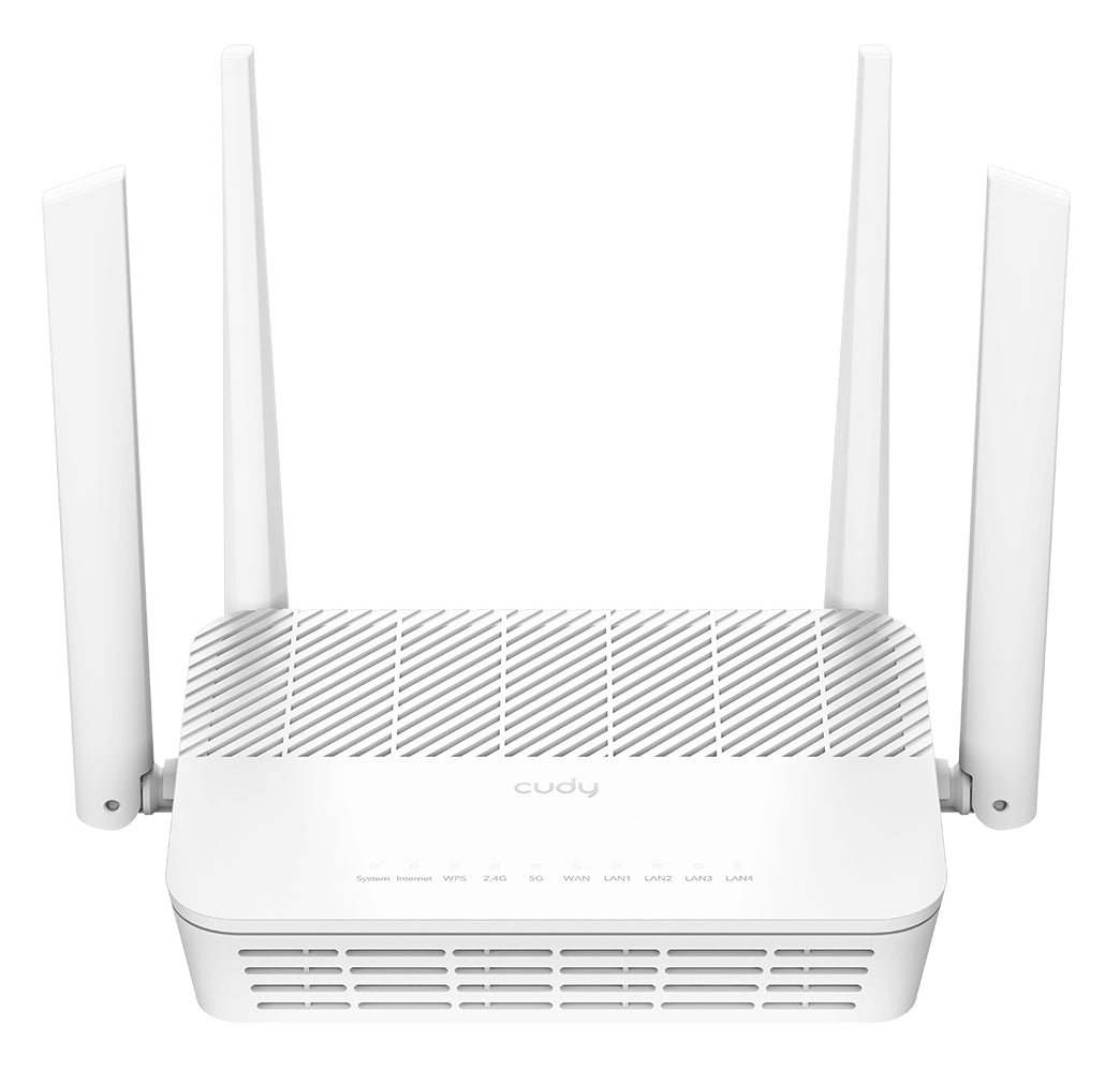 Cudy WR3000P – WLAN Router – Wi-Fi 6 Dual-Band (2,4/5 GHz), 3,0 Gbit/s, 2,5GbE