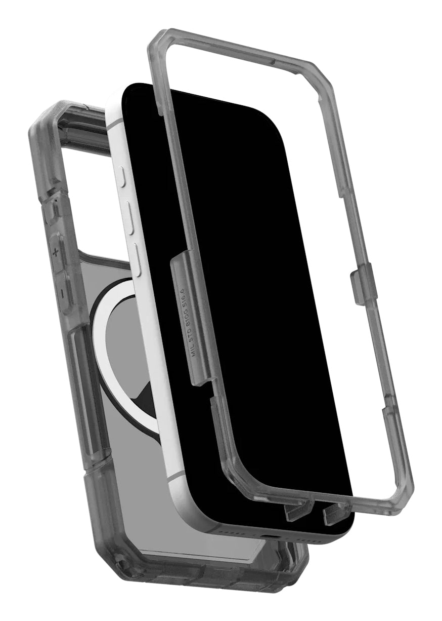 Urban Armor Gear UAG – Trooper MS Pro Backcover – für Apple iPhone 17 Pro – grau