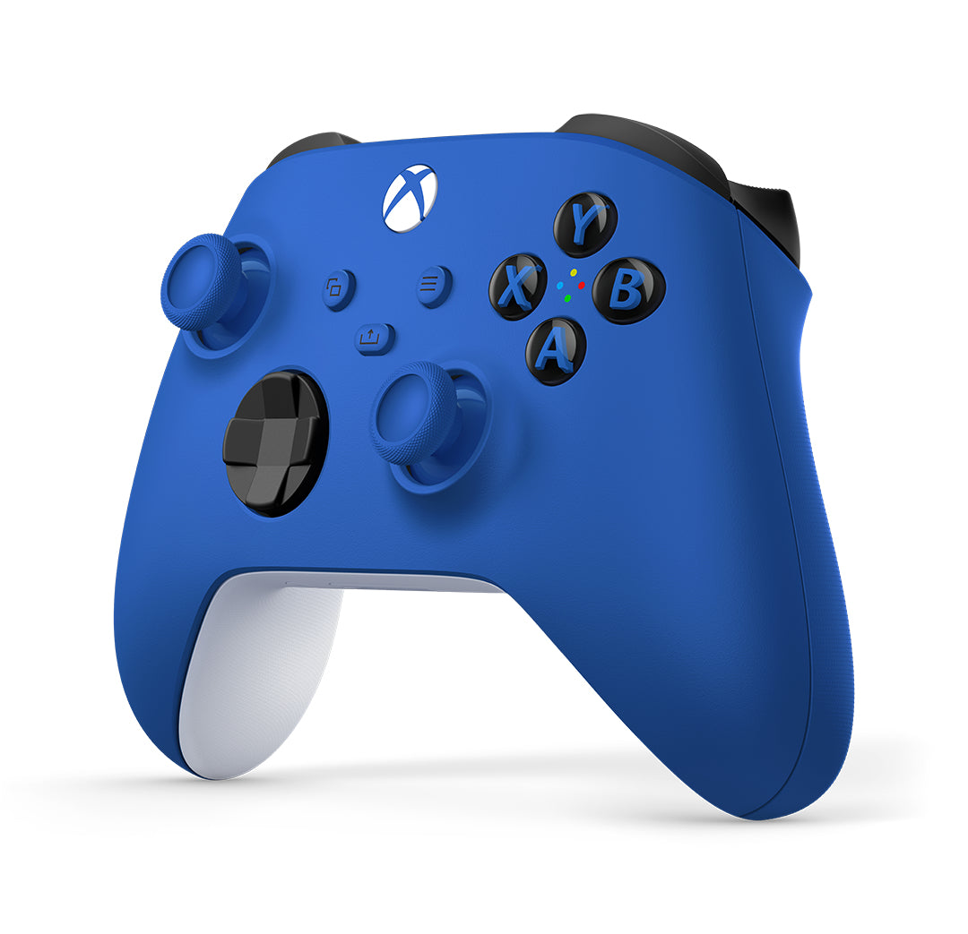 Microsoft Xbox Wireless Controller – Gamepad – USB + Bluetooth, Reflex-Vibration, für Xbox, PC & Android, Blau