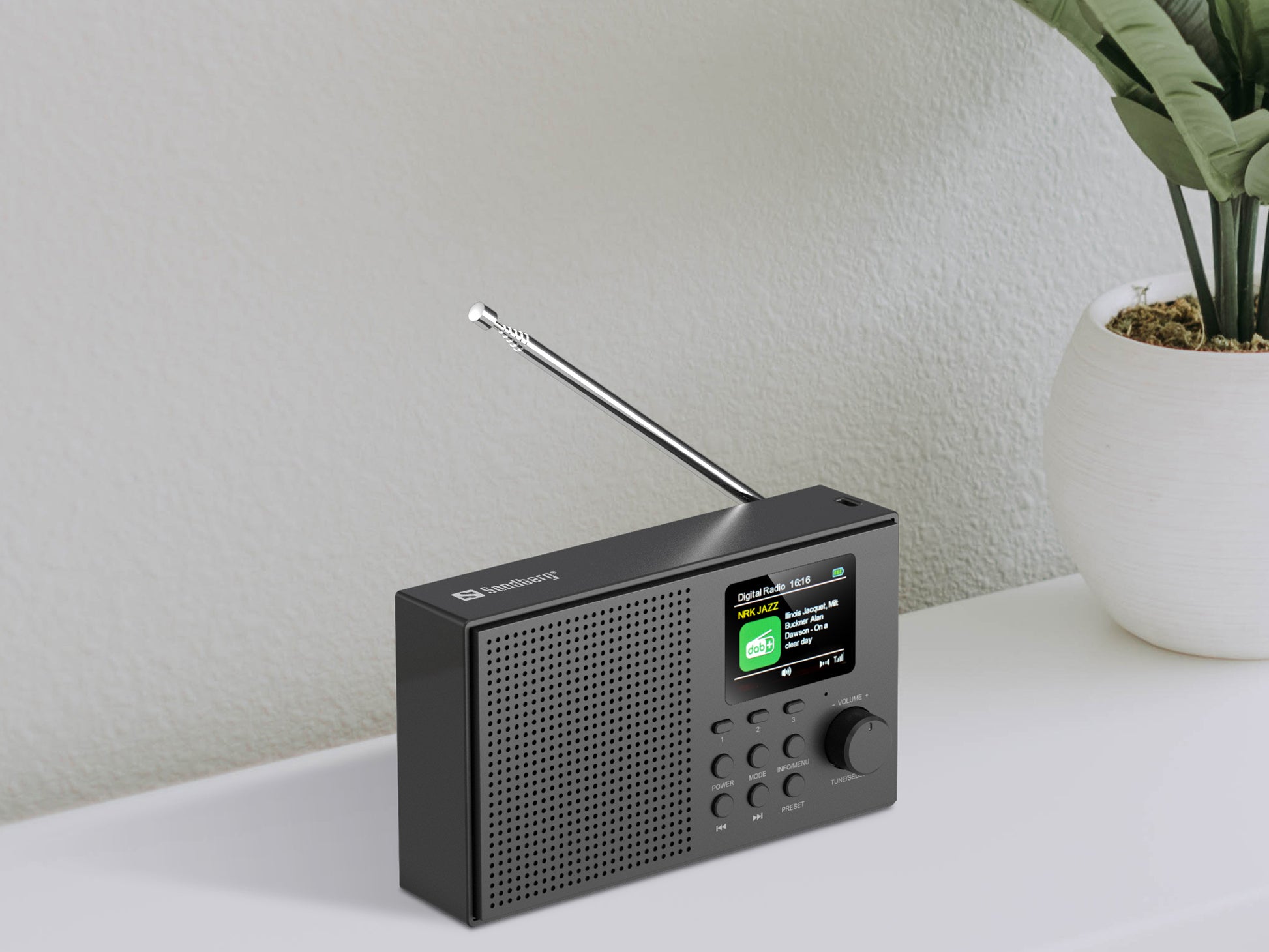 Sandberg 421-39 – Bluetooth-Lautsprecher – DAB+, Wiederaufladbar