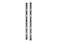 APC AR7502 – Kabelführung – 19" Rack, Montageset, 2×, Schwarz