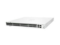 HPE Aruba Instant On 1960 48G – Managed Switch – 48×GbE, 2×SFP+, L2+, PoE++ 600 W, 1U
