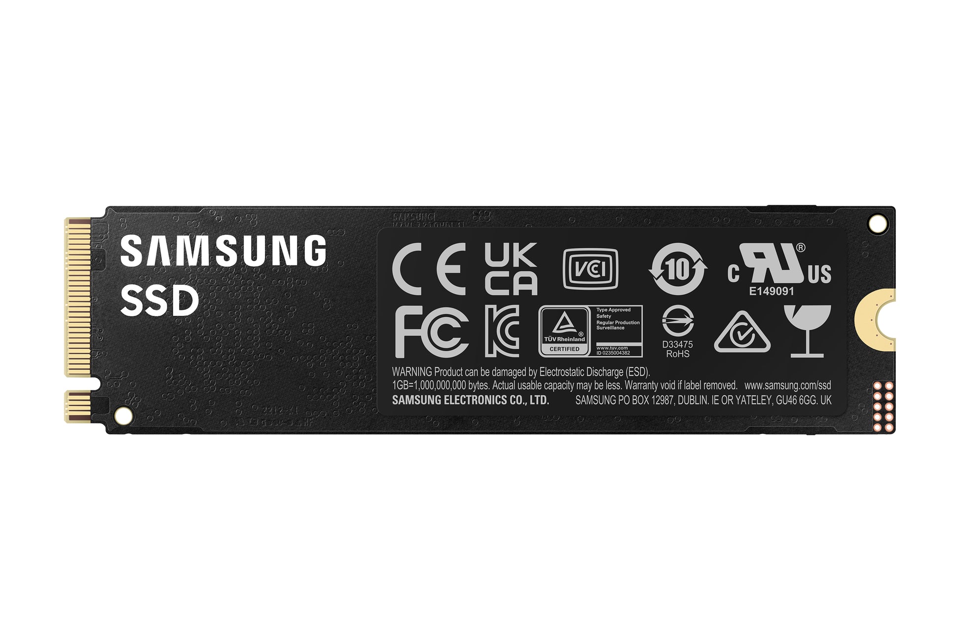 Samsung 990 PRO 4 TB – M.2 2280, PCIe 4.0 x4 NVMe, 7450/6900 MB/s