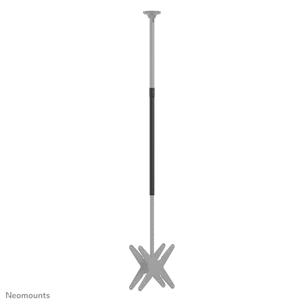 Neomounts NS-EP100BLACK – Deckenhalterung, bis 100 kg, höhenverstellbar, schwarz, für FPMA-C340BLACK