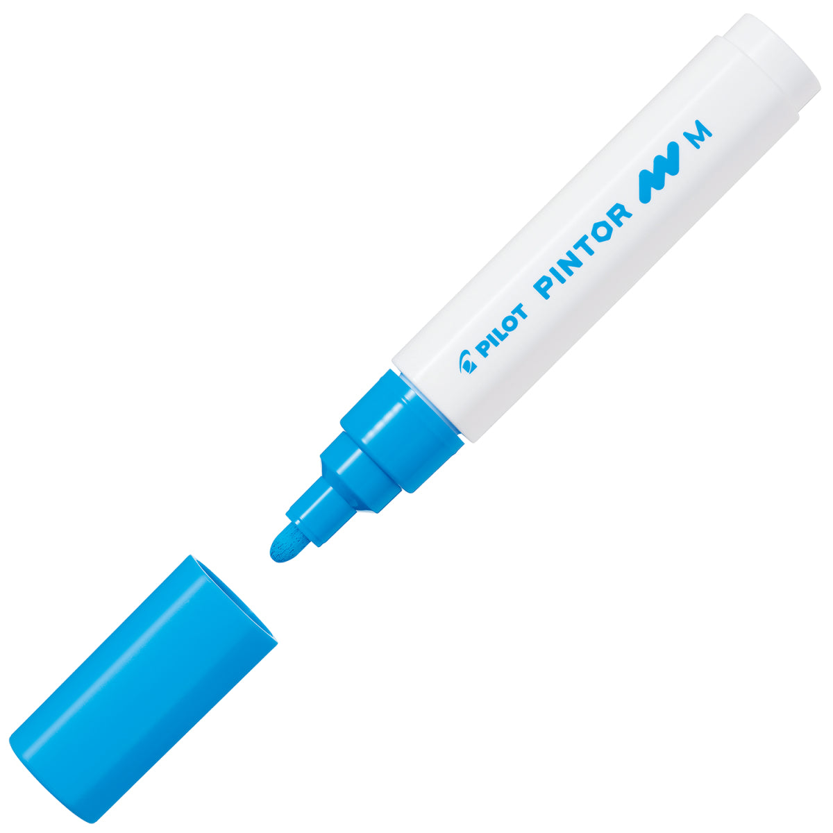 Pilot Pigment-Marker Pintor – Rundspitze 1,5-2,2 mm – Hellblau – Lichtbeständig