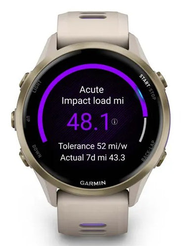 Garmin Forerunner 970 – GPS-Smartwatch – 47 mm, 1,4", GPS, AMOLED, Saphirglas, 5 ATM, Violett, Sportarmband