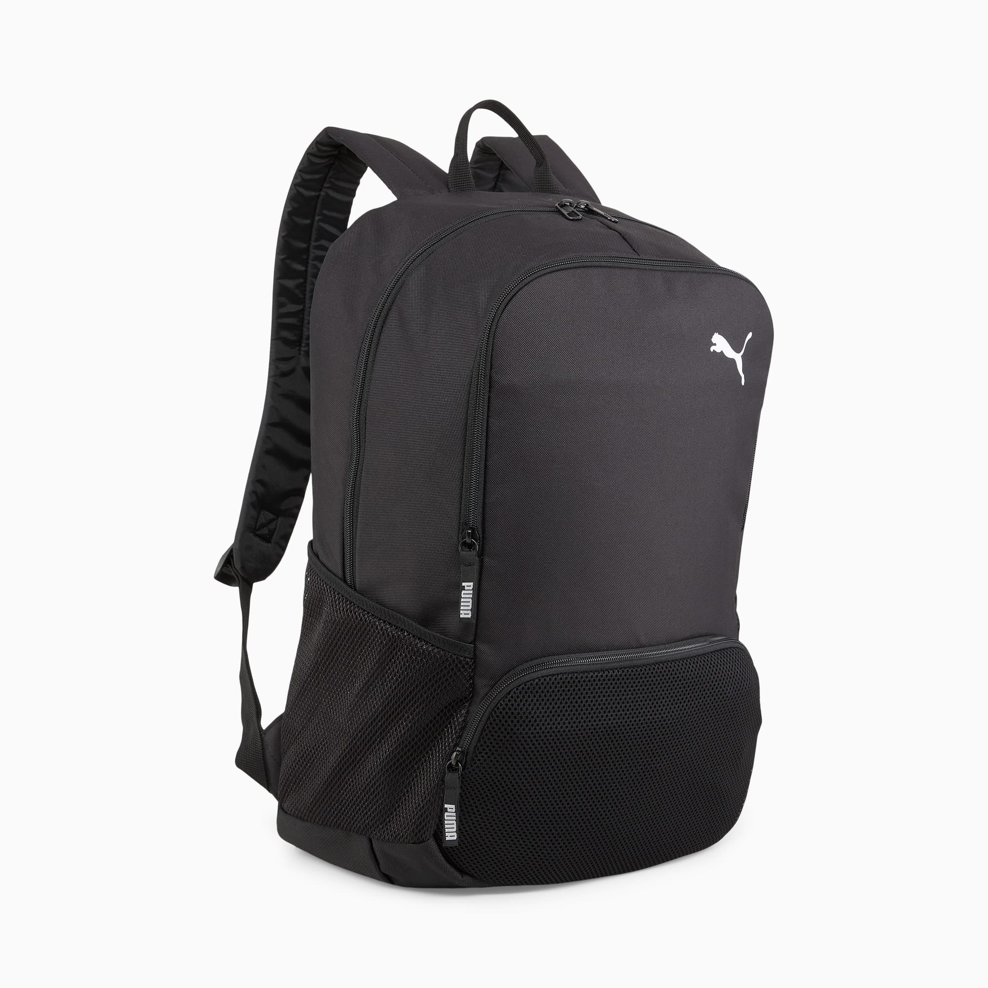 PUMA Sportrucksack teamGOAL Premium – 37 l, mit Notebook-Fach, rPET-Polyester – Schwarz, 420 × 530 × 180 mm