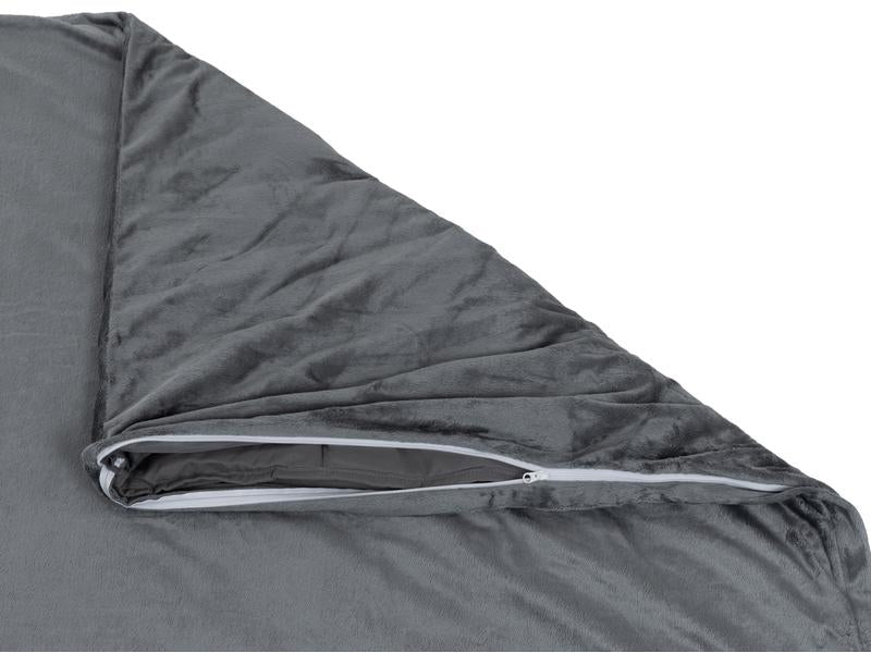 Cocon Gewichtsdecke 9 kg Grau – Öko-Tex Standard 100, 160 × 210 cm