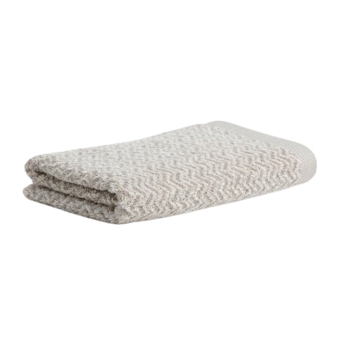 Möve Brooklyn Duschtuch – 80 × 150 cm – Beige – Leinen/Baumwolle – 60 °C