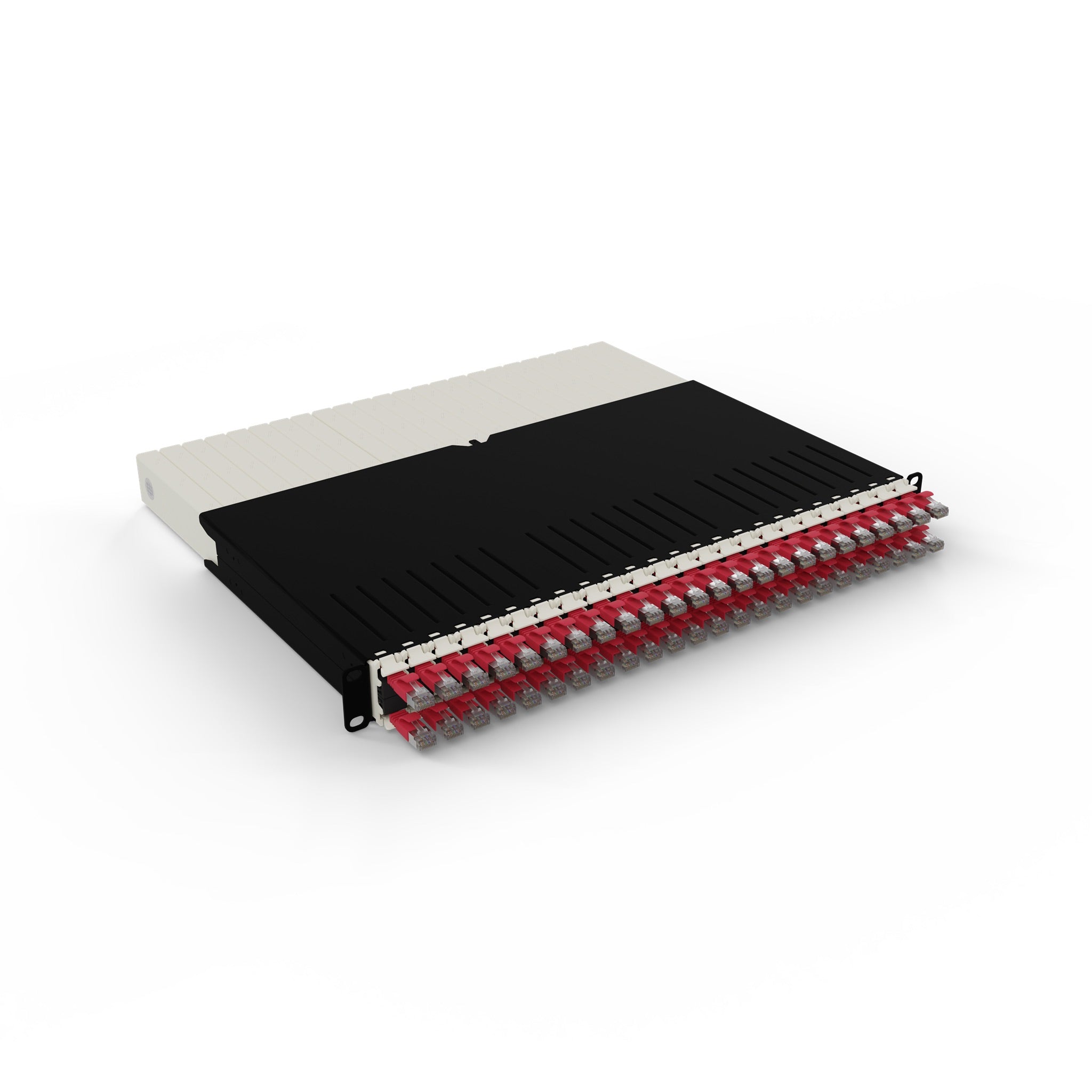 Patchbox – Rot, geschirmt