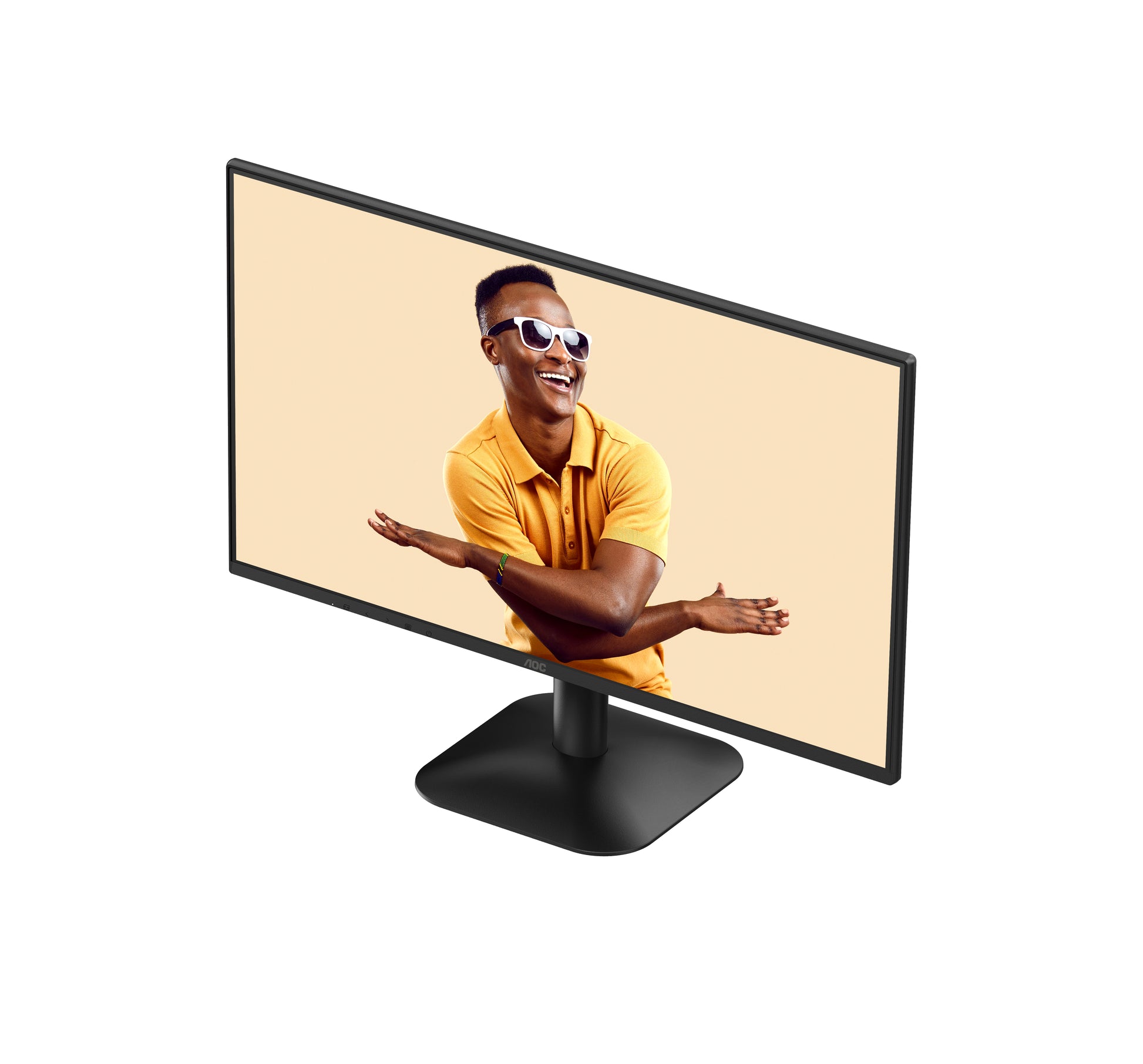 AOC 24B31H – Monitor, 23,8", IPS, 120 Hz, 300 cd/m², Adaptive Sync, VESA 100 × 100, Schwarz