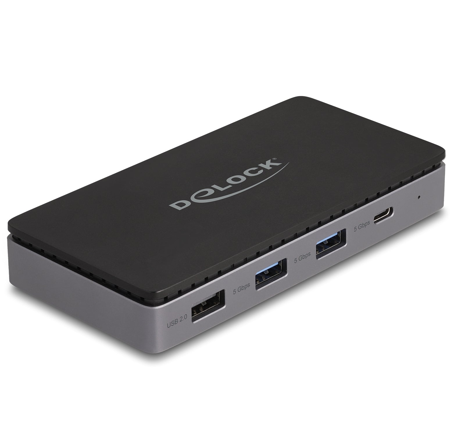 DeLOCK Dockingstation – USB-C, 2× HDMI, 3× USB-A, 2× USB-C, 85 W PD, GbE, für Windows/Mac/Linux