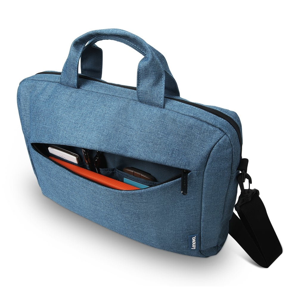 Lenovo Notebook-Tasche bis 15,6" – wasserabweisend, abnehmbarer Schultergurt – Blau