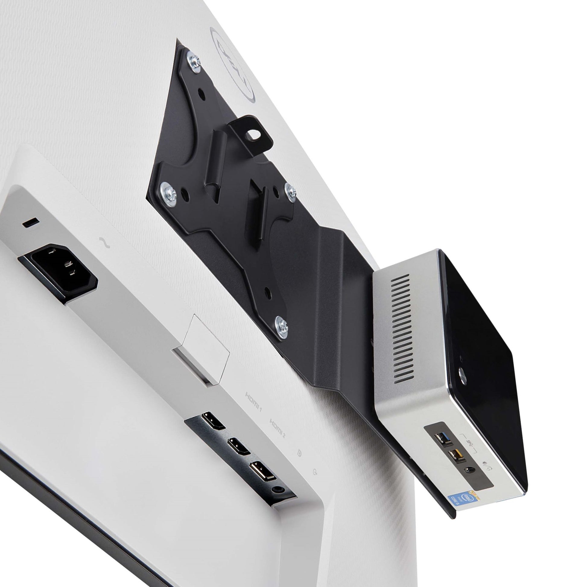 StarTech.com VESA-Adapterplatte – VESA 75×75/100×100 mm, Schwarz – für Mini-PC/NUC/Thin Clients usw.
