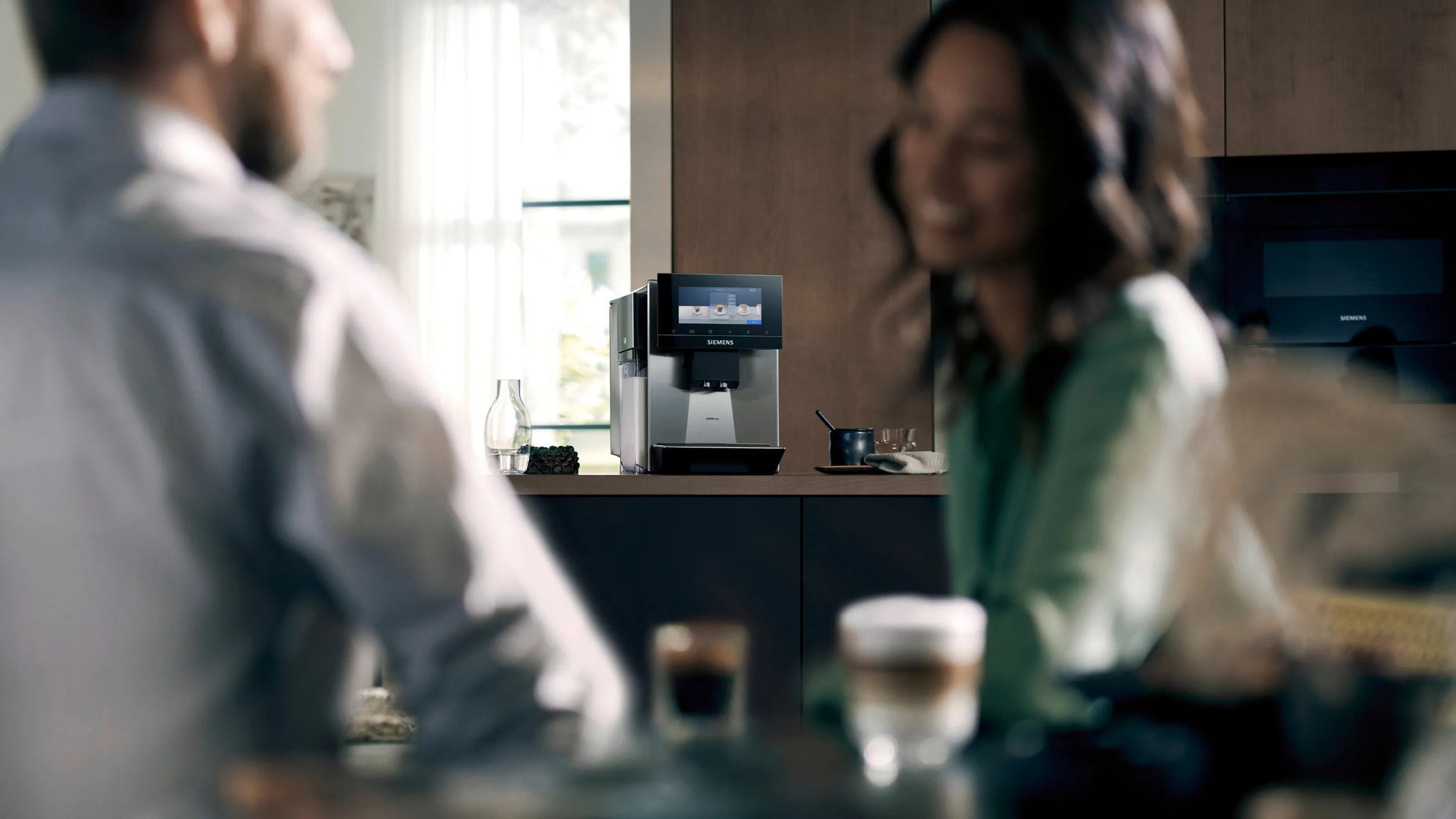 Siemens EQ900 TQ903DZ3 Kaffeevollautomat – 19 bar, 2,3 l, 410 g, Keramik-Mahlwerk, Edelstahl
