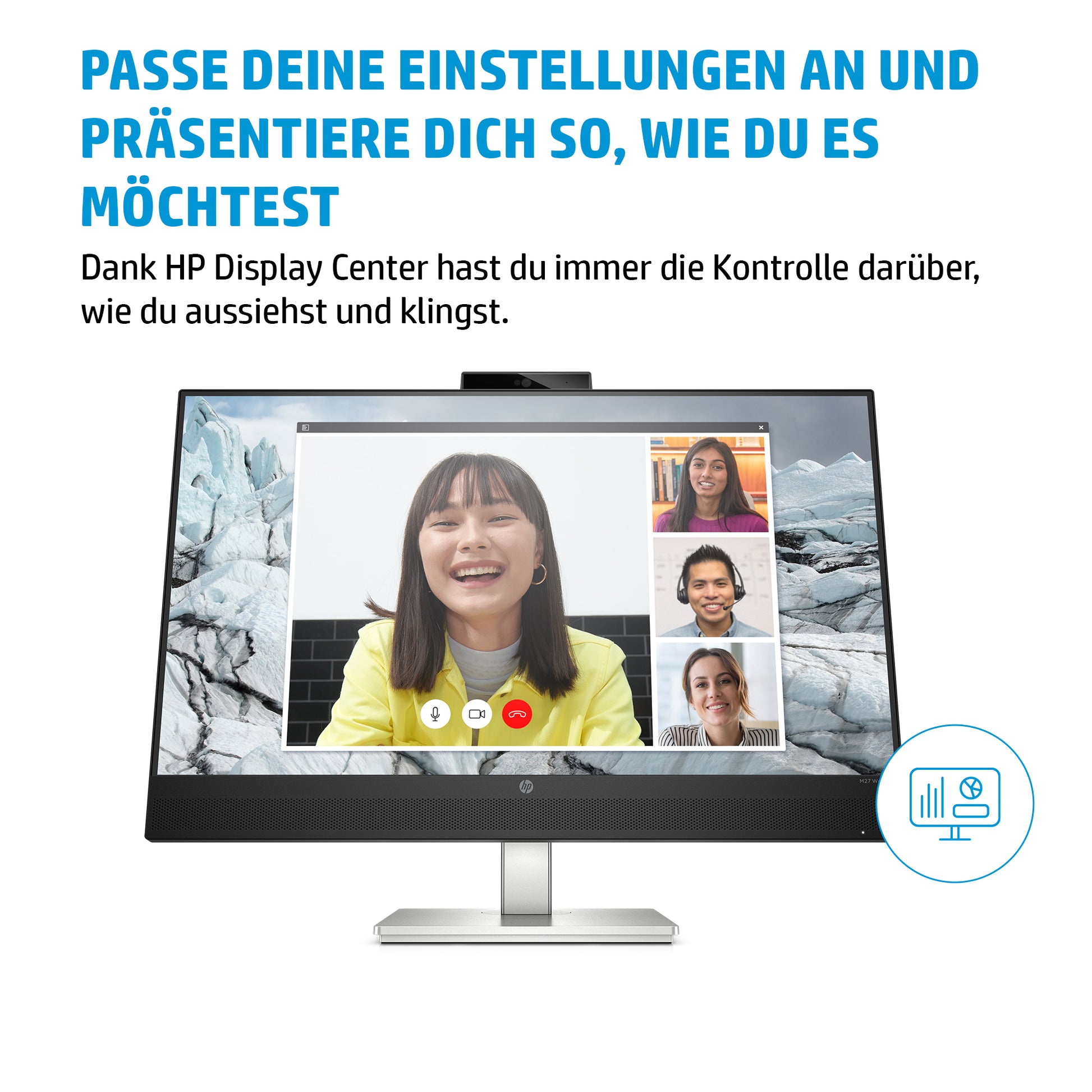 HP E27m G4 – Monitor, 27" 2560 × 1440 (WQHD)
