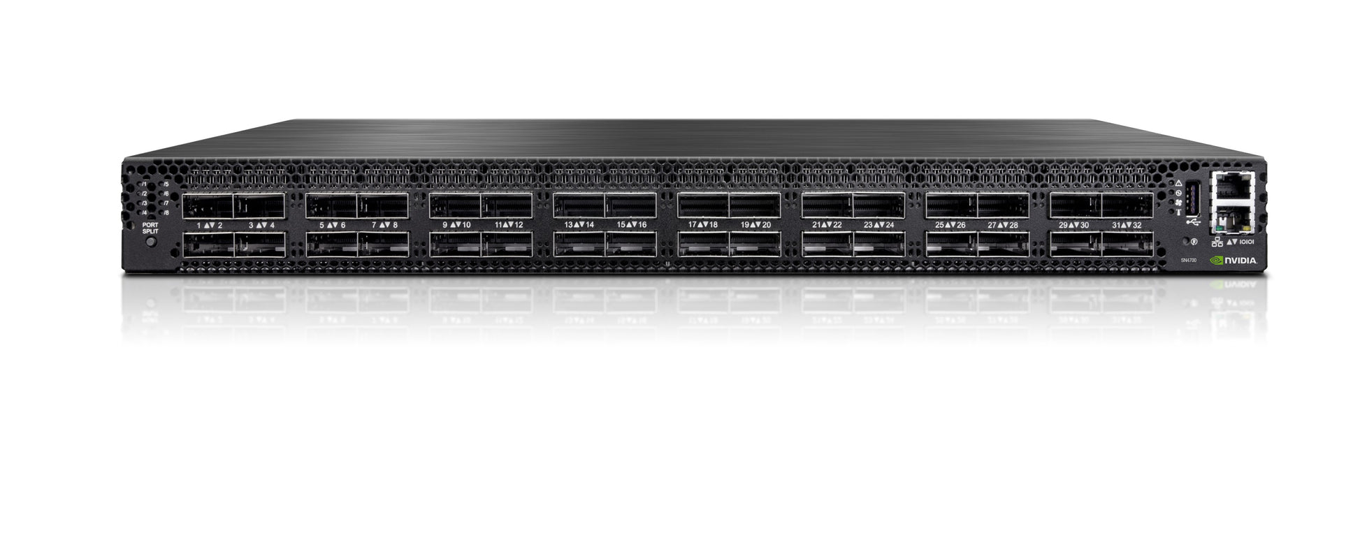 HPE SN4700M – Managed Switch – 32×400GbE QSFP-DD