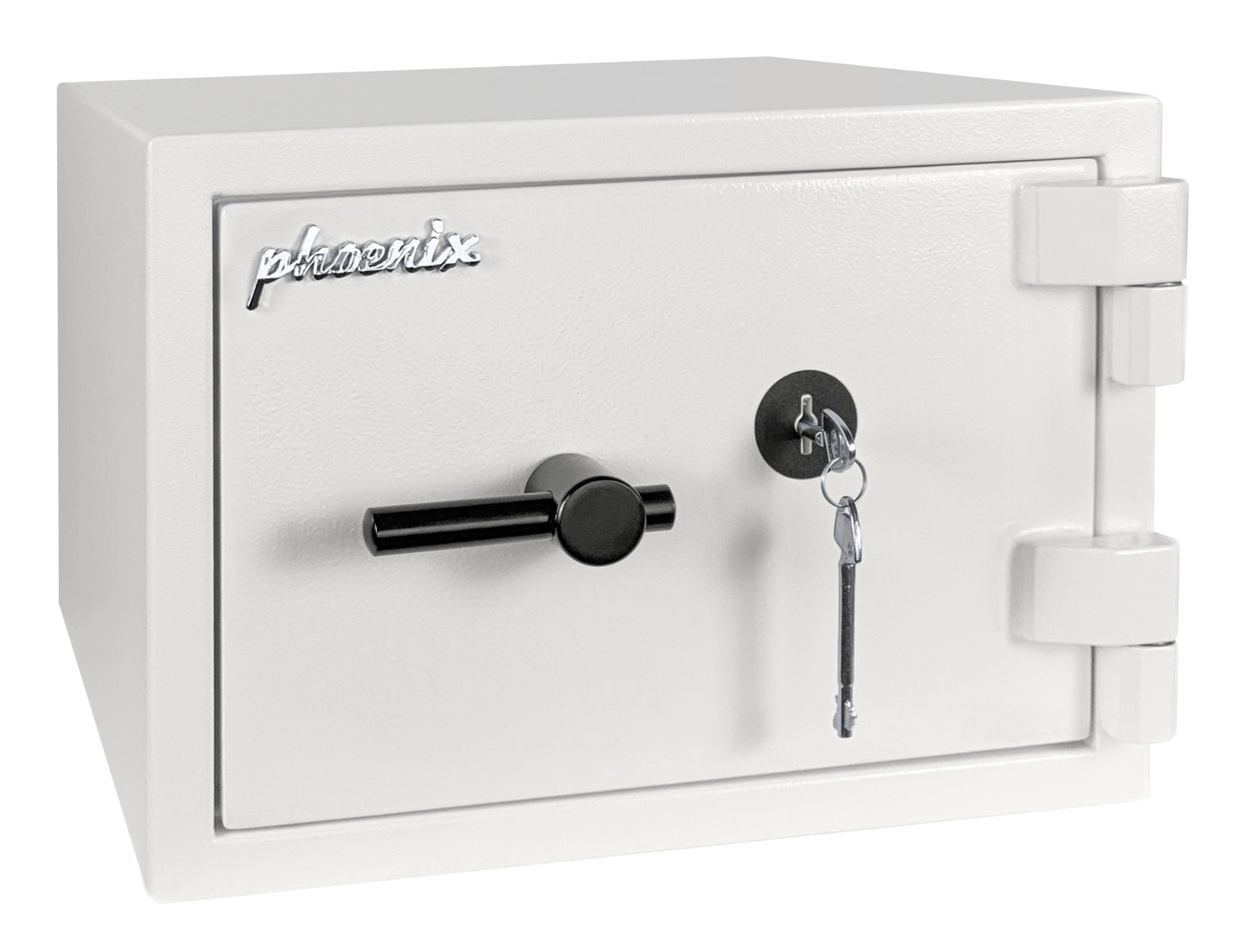 Phoenix Safe Co. Phoenix Tresor Fortress SS1452K – Schlüsselschloss – 22 l – Bodenmontage – Weiss