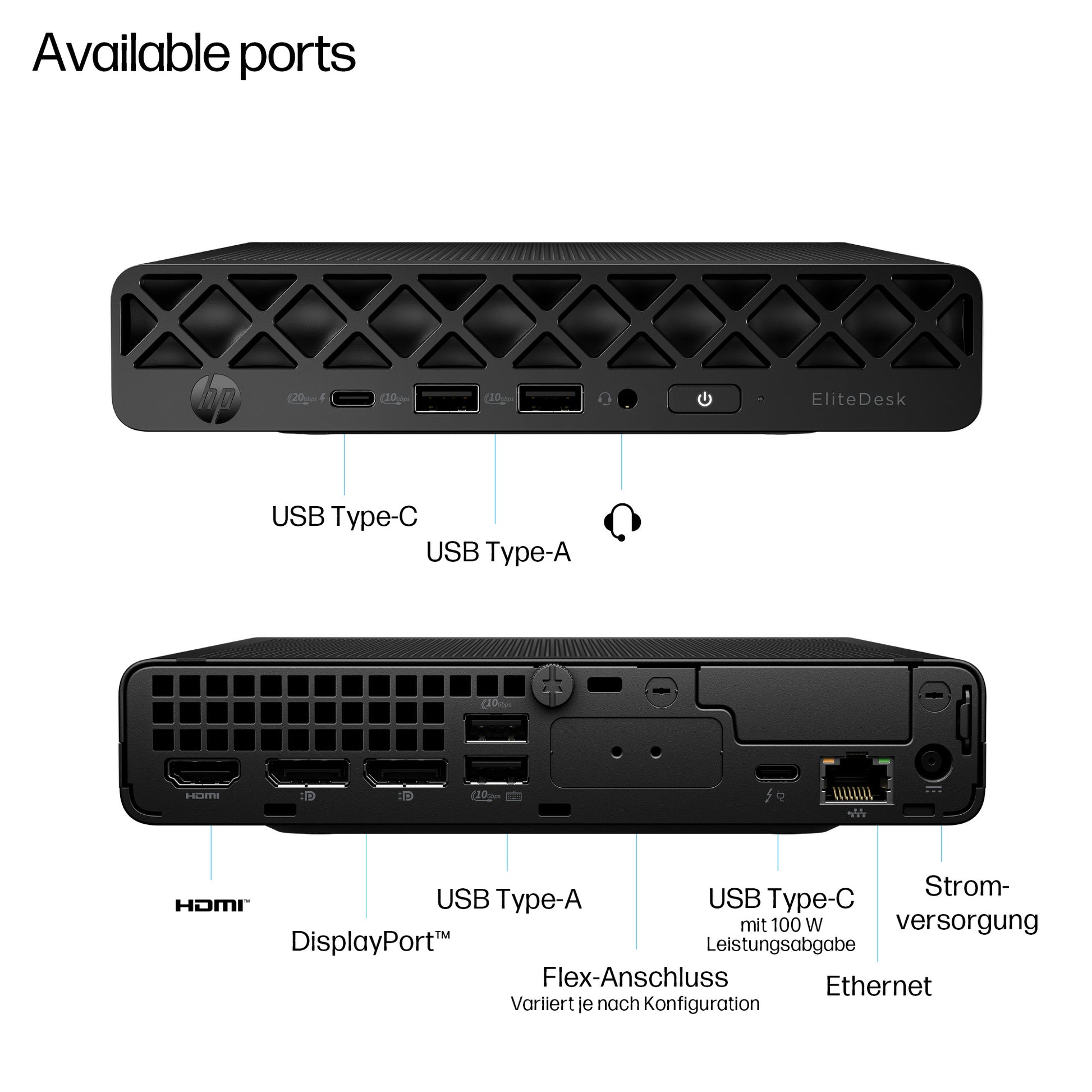 HP Micro – Intel Core Ultra 9, 64 GB RAM, 1 TB SSD, Windows 11 Pro