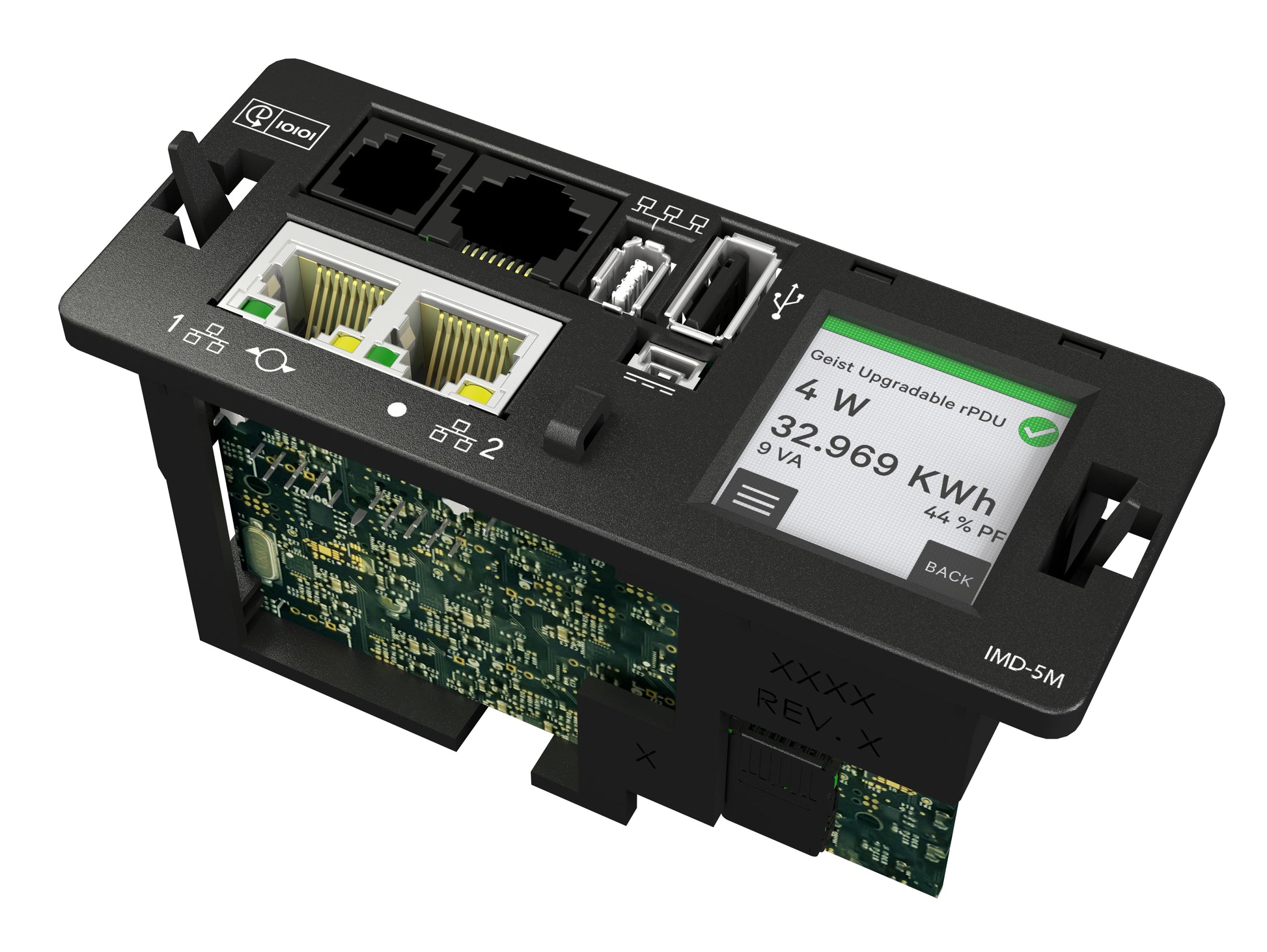 Vertiv Geist Rack-PDU, geschaltet, 0U, einphasig 7,3 kW, (20×C13 + 4×C19), Eingang IEC60309, 3,05 m – schwarz
