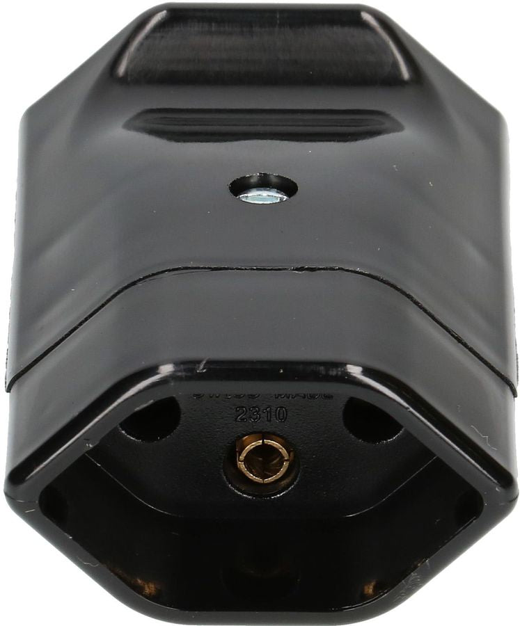 Max Hauri AG Max Hauri Adapterkabel, T13–Schraubklemme, 230 V 10 A – schwarz
