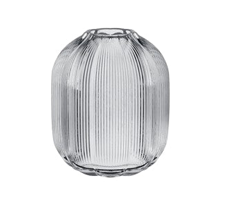 Villeroy & Boch Fleur Vase – Ø 16 × 19 cm – Glas, transparent