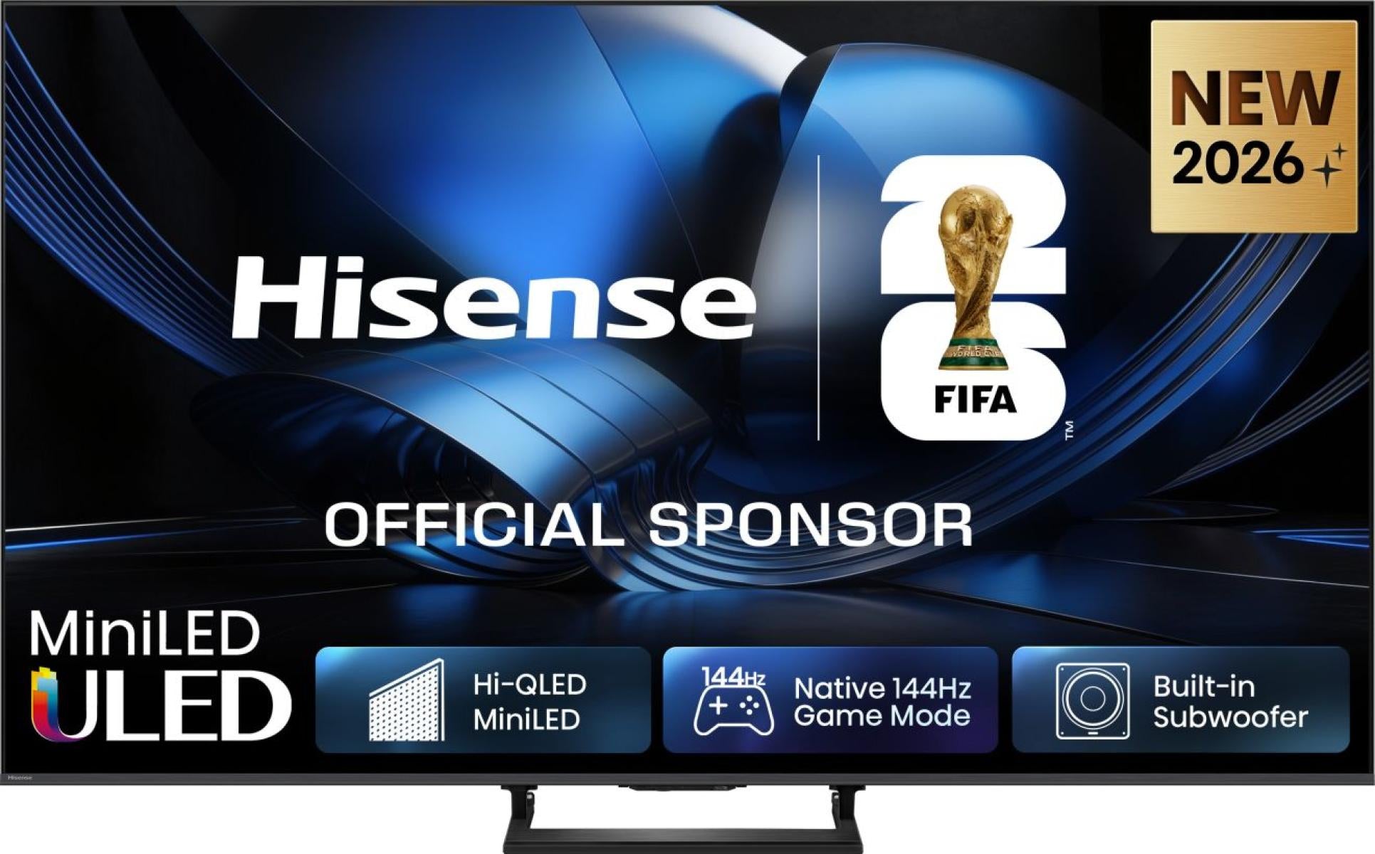 Hisense 50U7SE – 50" TV – 4K UHD – Mini-LED – VIDAA – 144 Hz – Dolby Vision