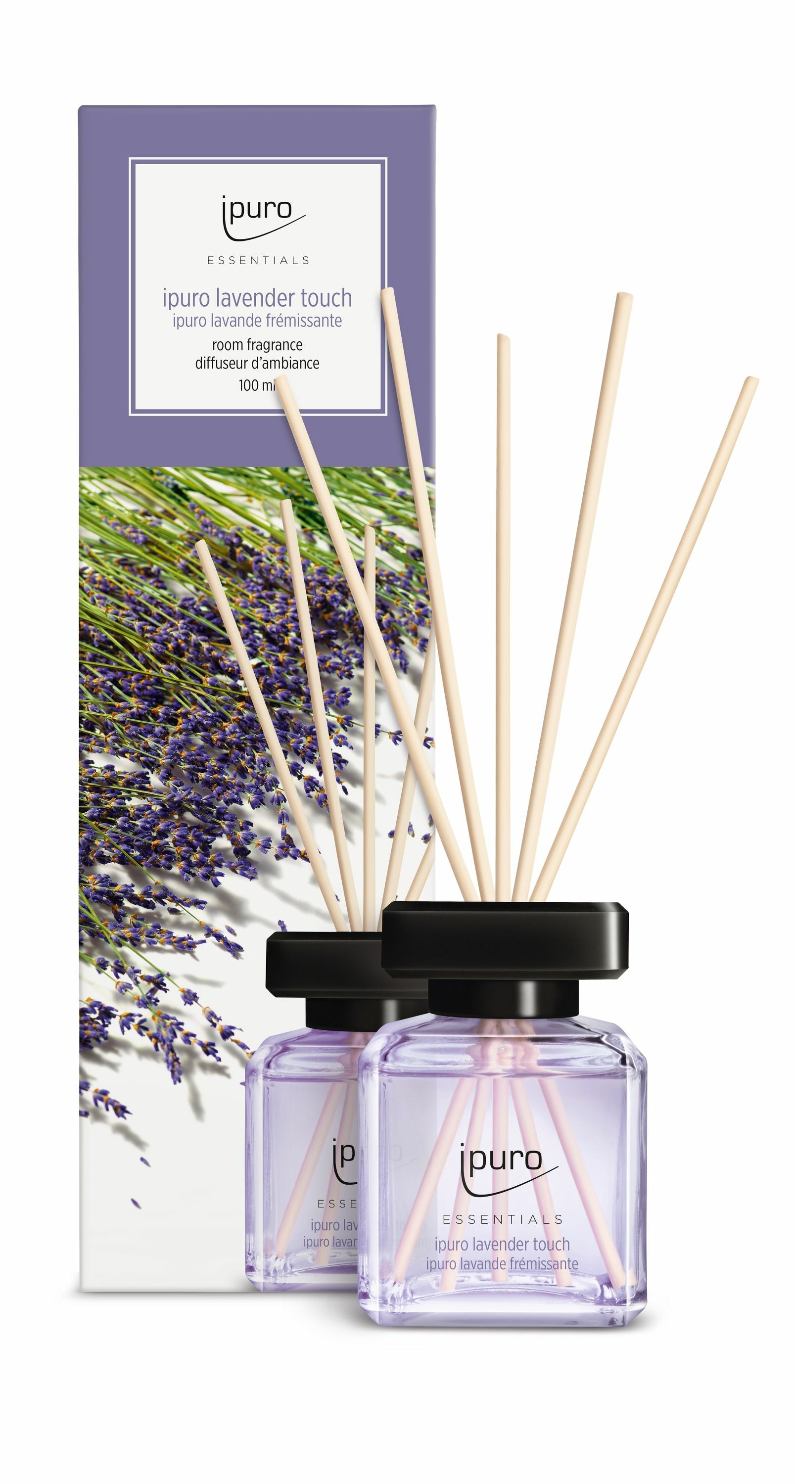 ipuro Lavender Touch – Duftstäbchen, 100 ml
