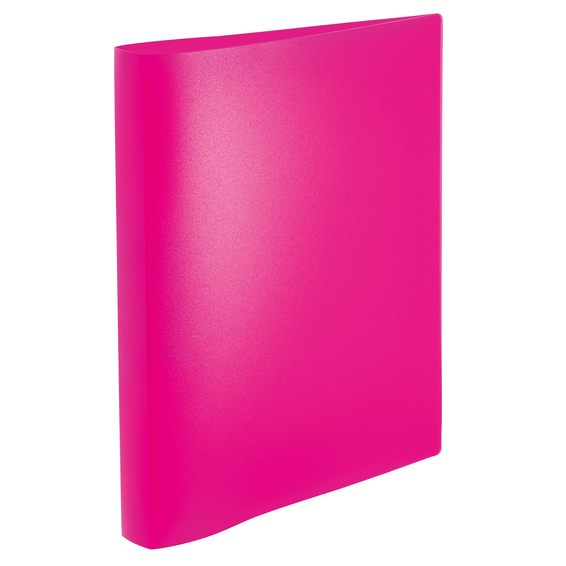 HERMA Ringbuch – A4 Hochformat – 2-Ring, Rücken 35 mm – Neonpink, Kunststoff, mit Niederhalter