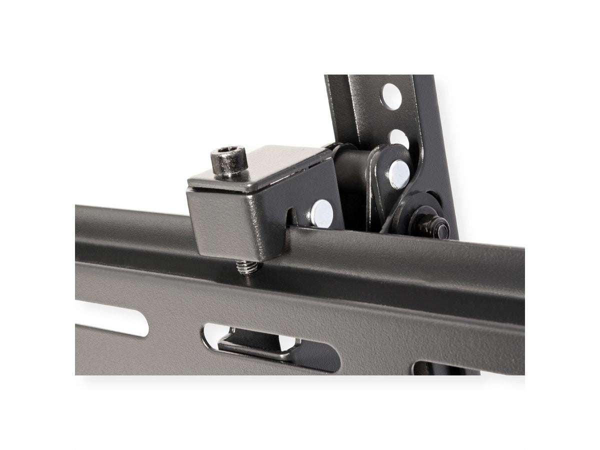 VALUE Wandhalterung – Vollbeweglich – 37–80" – VESA 200×200–600×400 – bis 75 kg, Höhenverstellbar – Schwarz