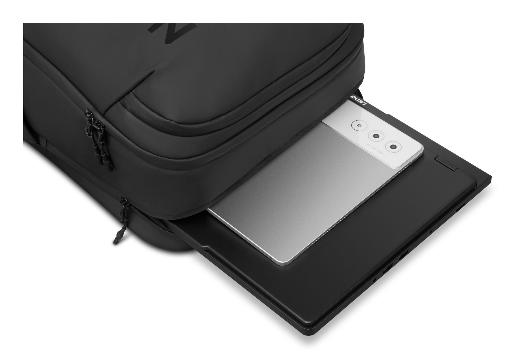 Lenovo Notebook-Rucksack bis 17" – 21 l, wasserfest – Schwarz