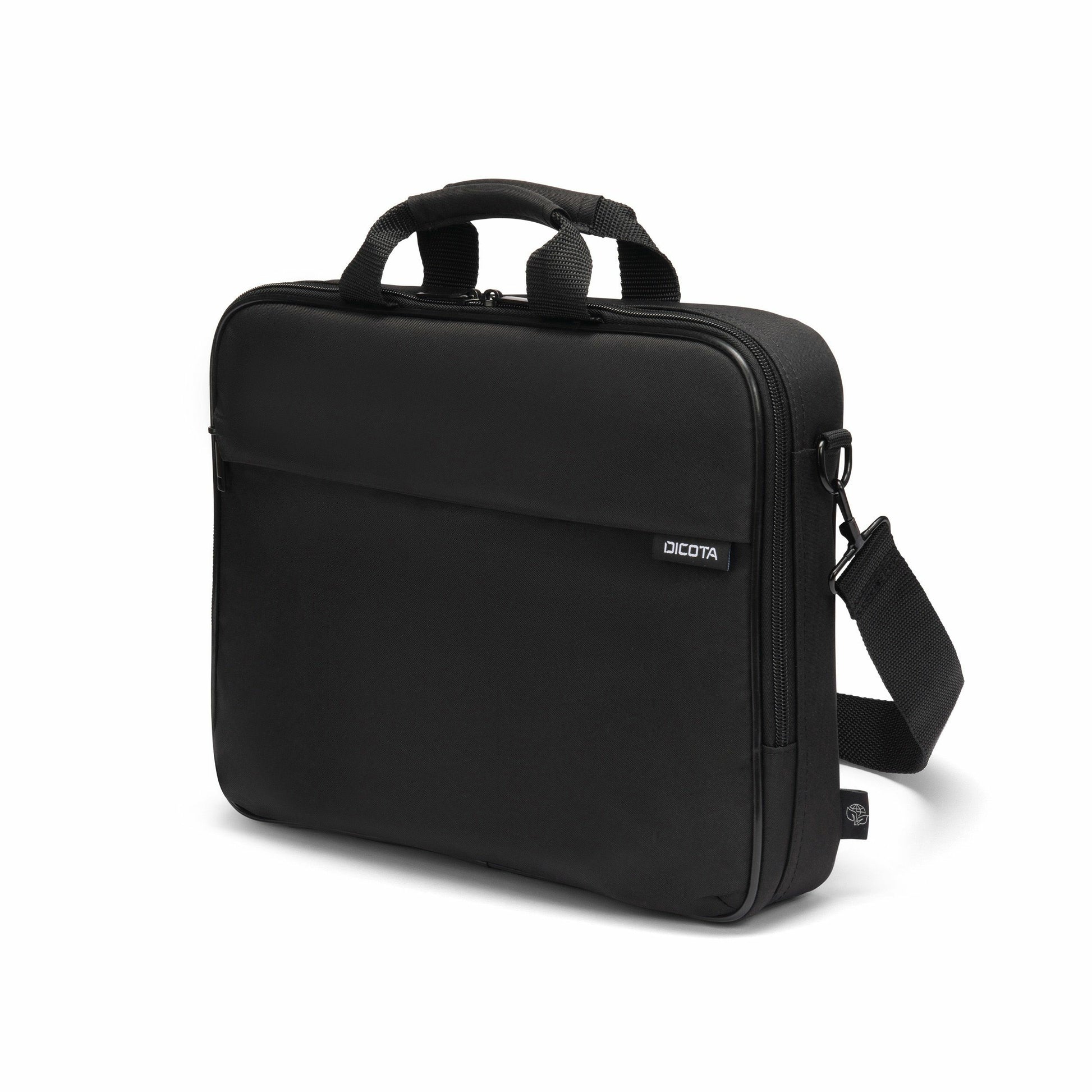 DICOTA Top Traveller ONE – Aktentasche 14,1", Polyester (rPET), Schwarz, 37 × 27 × 5,5 cm