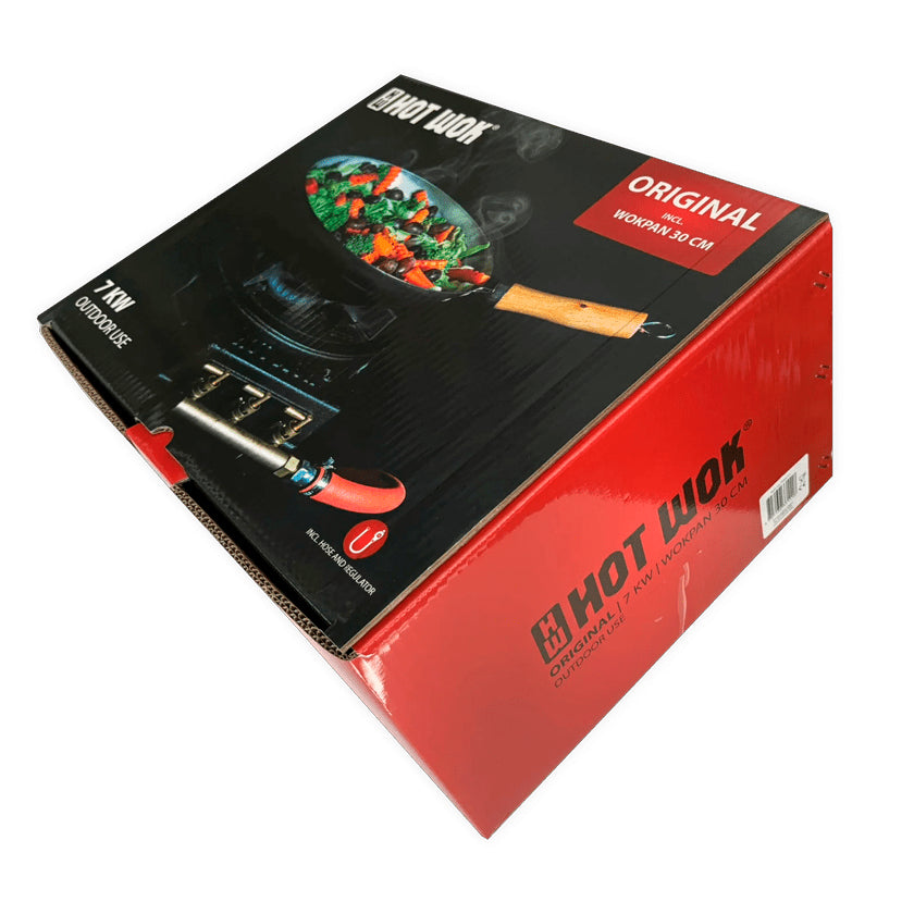 Hot Wok Gasgrill Basic HW3711 – 10 kW, 28 × 34,5 × 26 cm, Schwarz