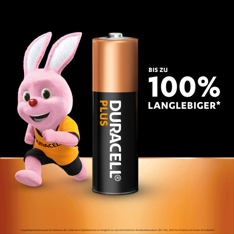Duracell Batterie Plus Power MN1500 – Cadmiumfrei
