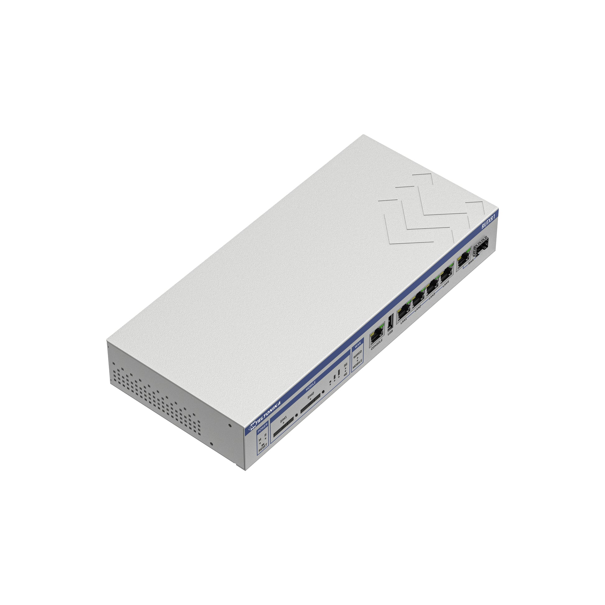 Teltonika RUTXR1 – VPN-Router – 5×GbE, 1×SFP, LTE Cat6 (Dual-SIM), VPN, 1U