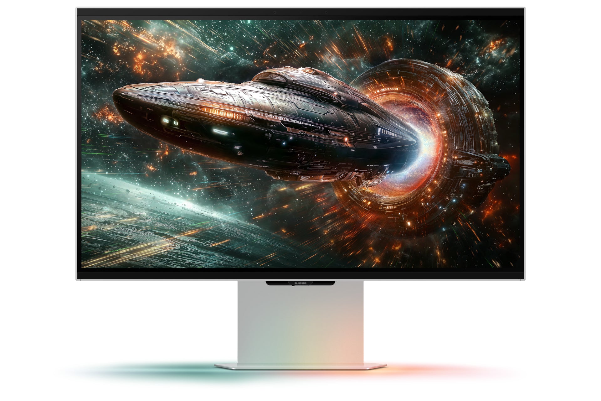 Samsung S27Fg904Xu – Monitor, 27", 3840 × 2160 (UHD 4K), LED, Silber