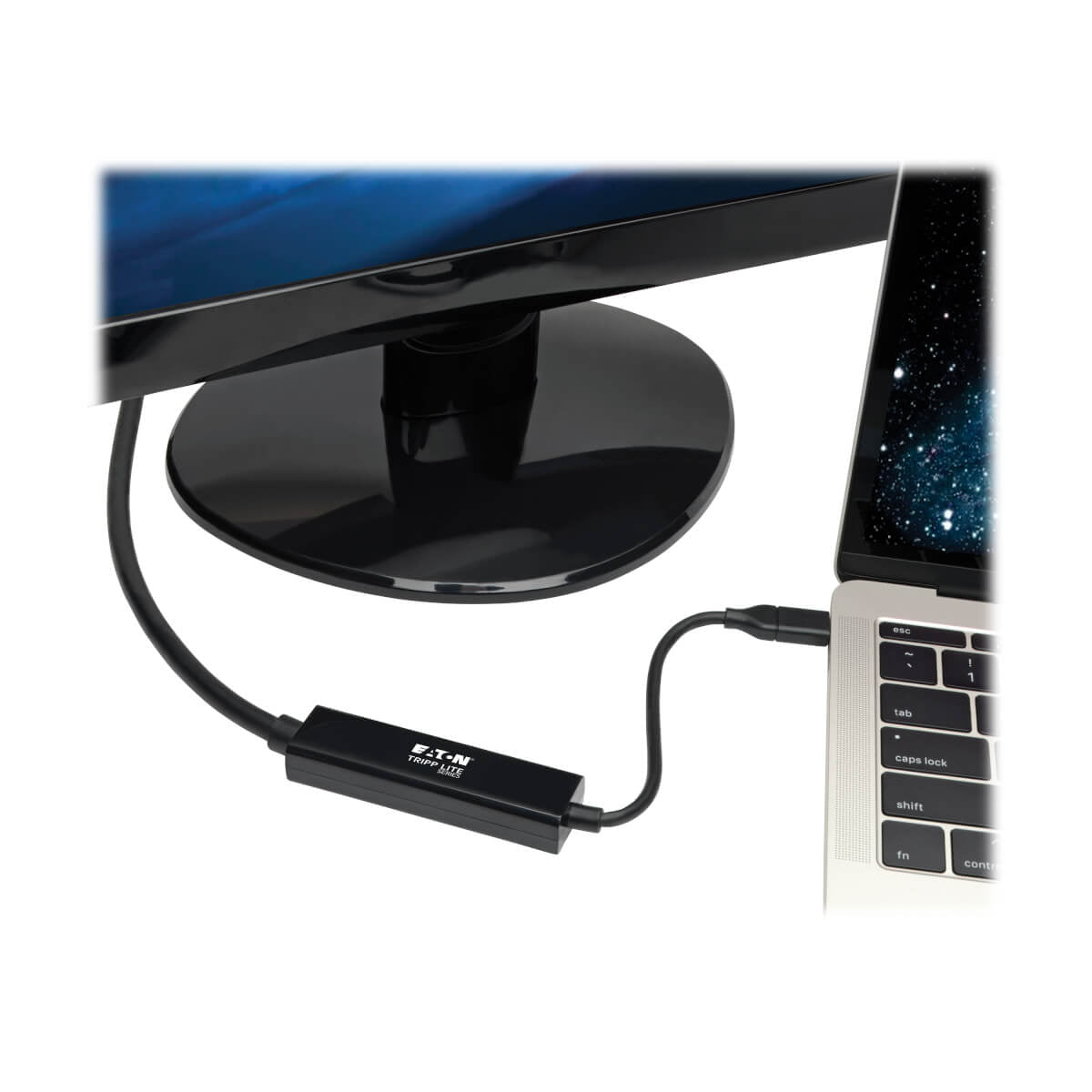 Tripp Lite USB-C auf DisplayPort Kabel DP 1.2 4K 60 Hz – 1,8 m – aktiv