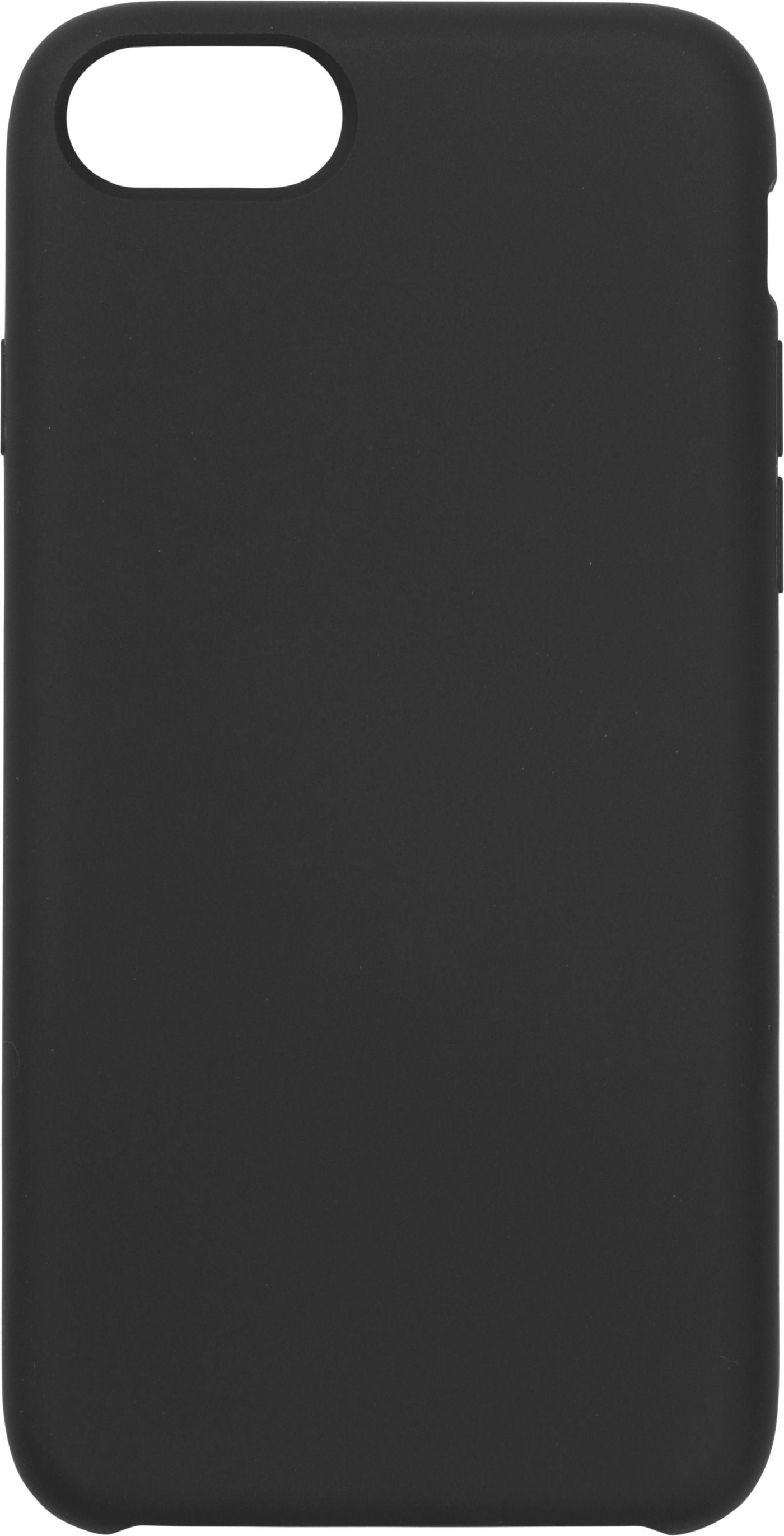 eSTUFF INFINITE RIGA Backcover – für Apple iPhone SE (2022/2020), Schwarz, GRS-zertifiziert, stossfest