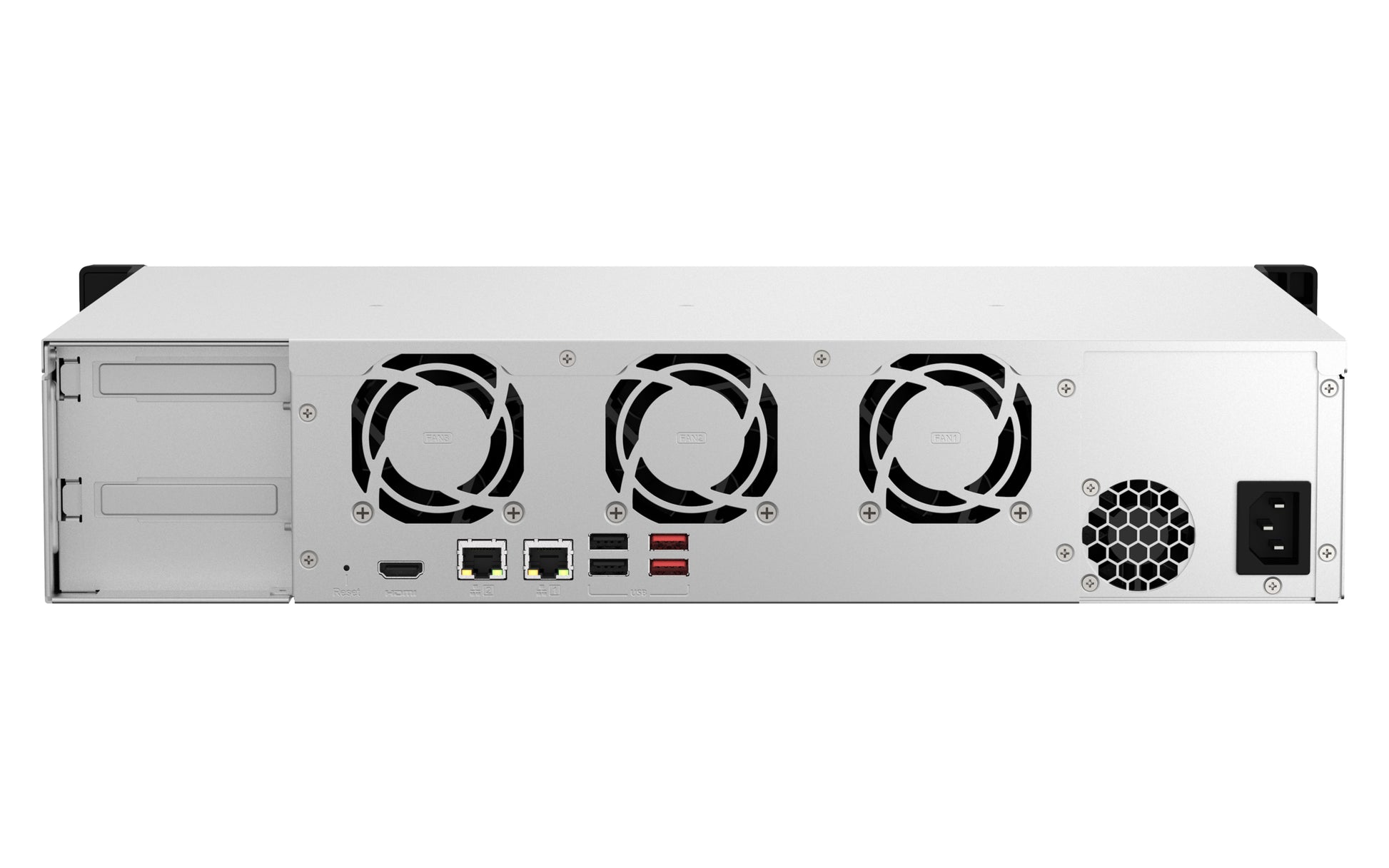 QNAP TS-864EU-8G Speichergerät – 2× 2,5 Gbit/s; 2× USB 3.2 Gen 2, 2U 8 Einschübe, 8 GB DDR4