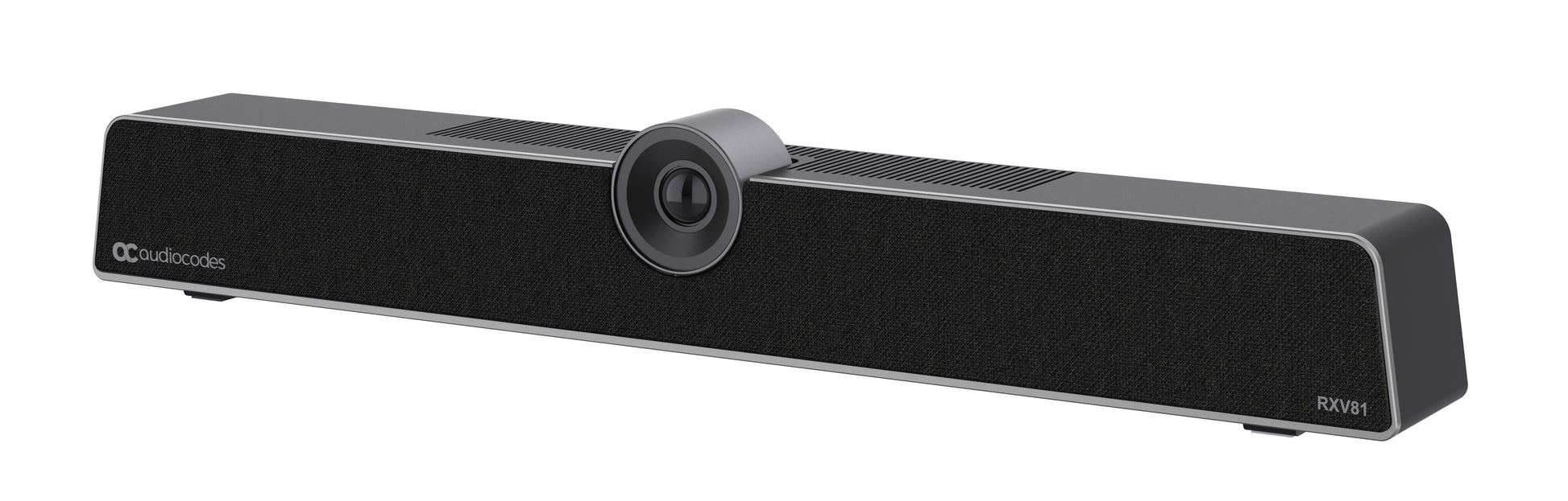 AudioCodes TEAMS-RXV81-B10 – 4K Ultra HD Videokonferenzsystem, 5× Digitalzoom, Schwarz