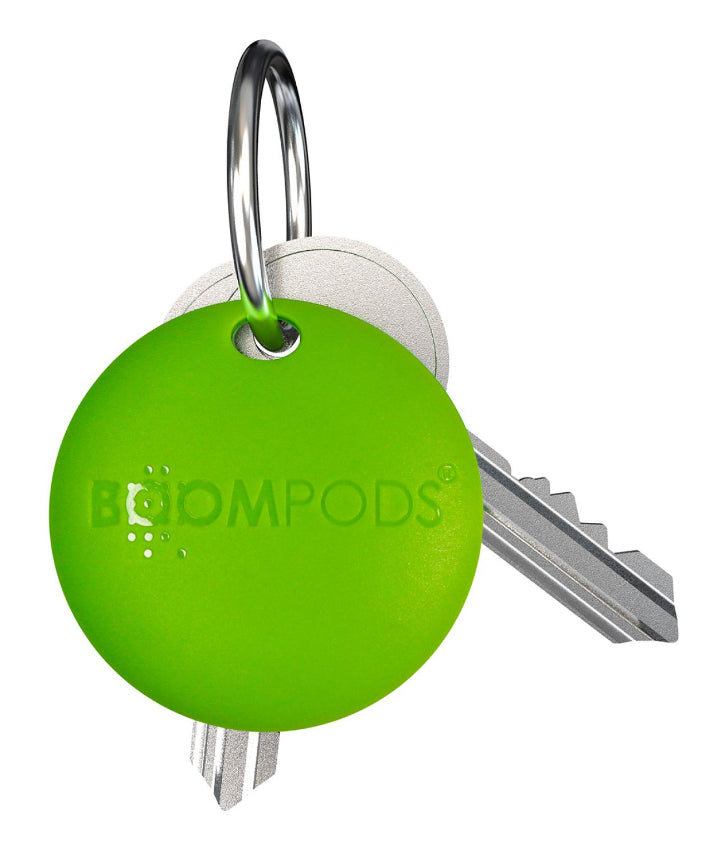 Boompods Boomtag – Bluetooth-Tracker – für Apple Wo ist? – IPX5 – Limette
