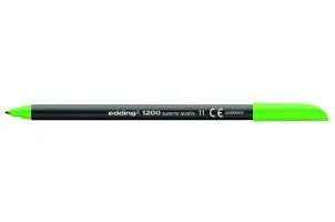 Edding 1200 Filzstift – Rundspitze, 1 mm, Hellgrün